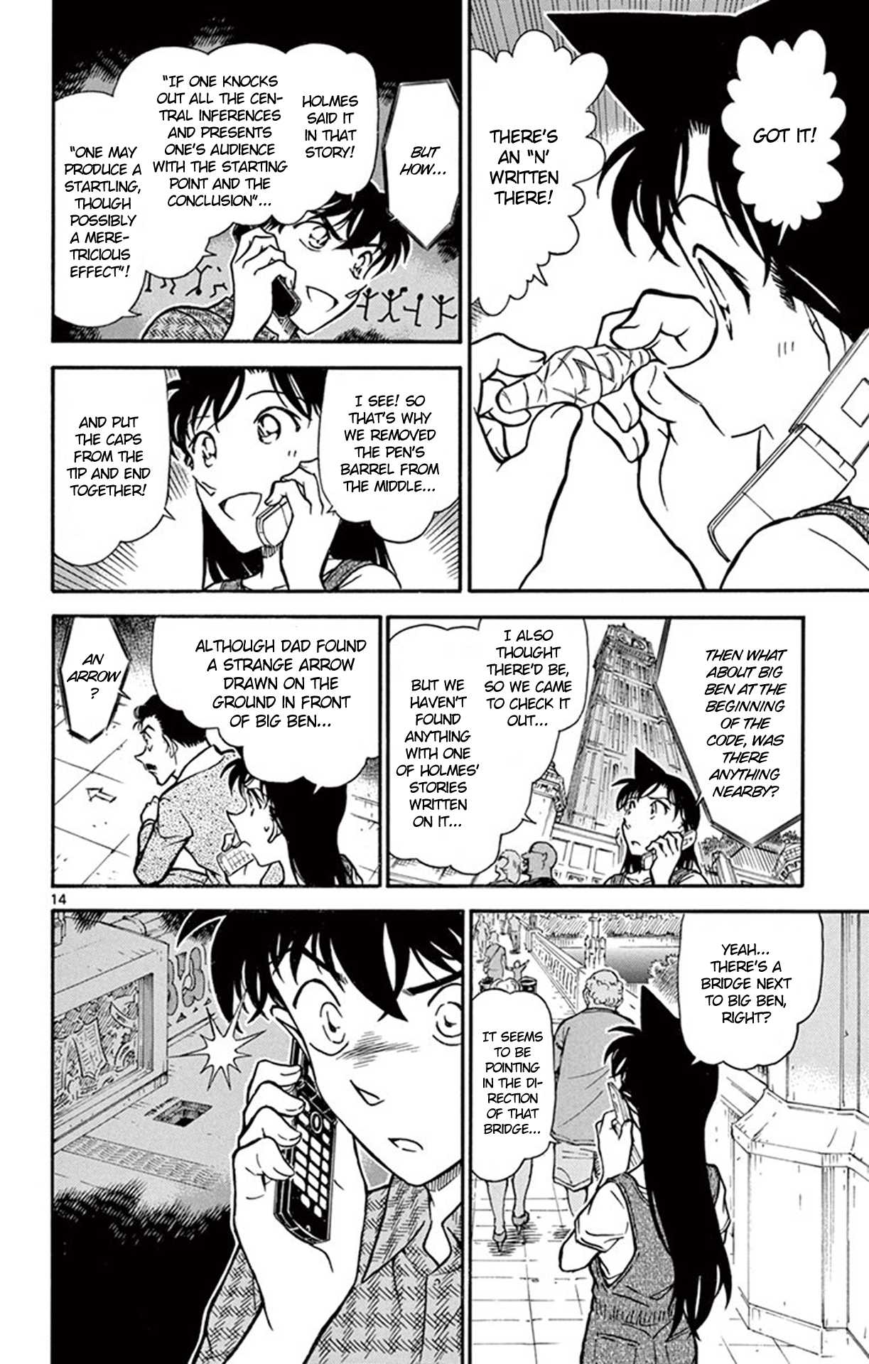 Detective Conan Chapter 746 page 15 - Chapter 746: Ask Holmes