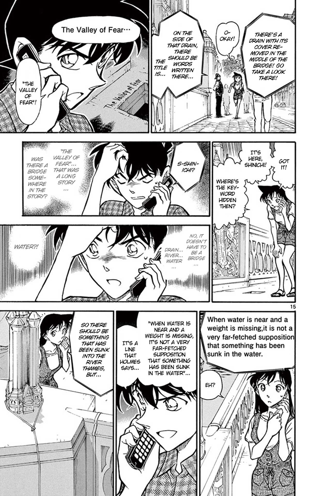 Detective Conan Chapter 746 page 16 - Chapter 746: Ask Holmes