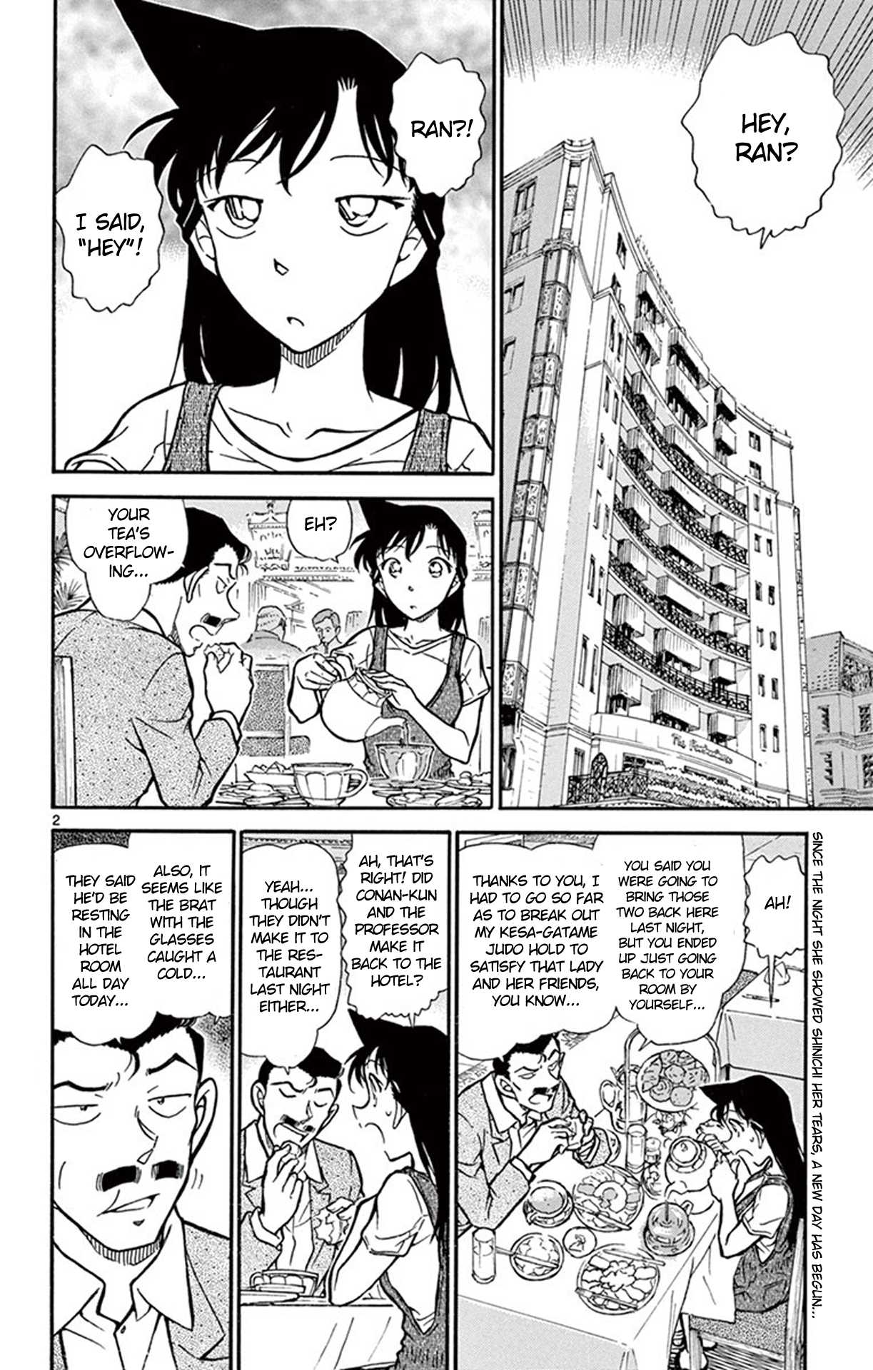Detective Conan Chapter 746 page 3 - Chapter 746: Ask Holmes