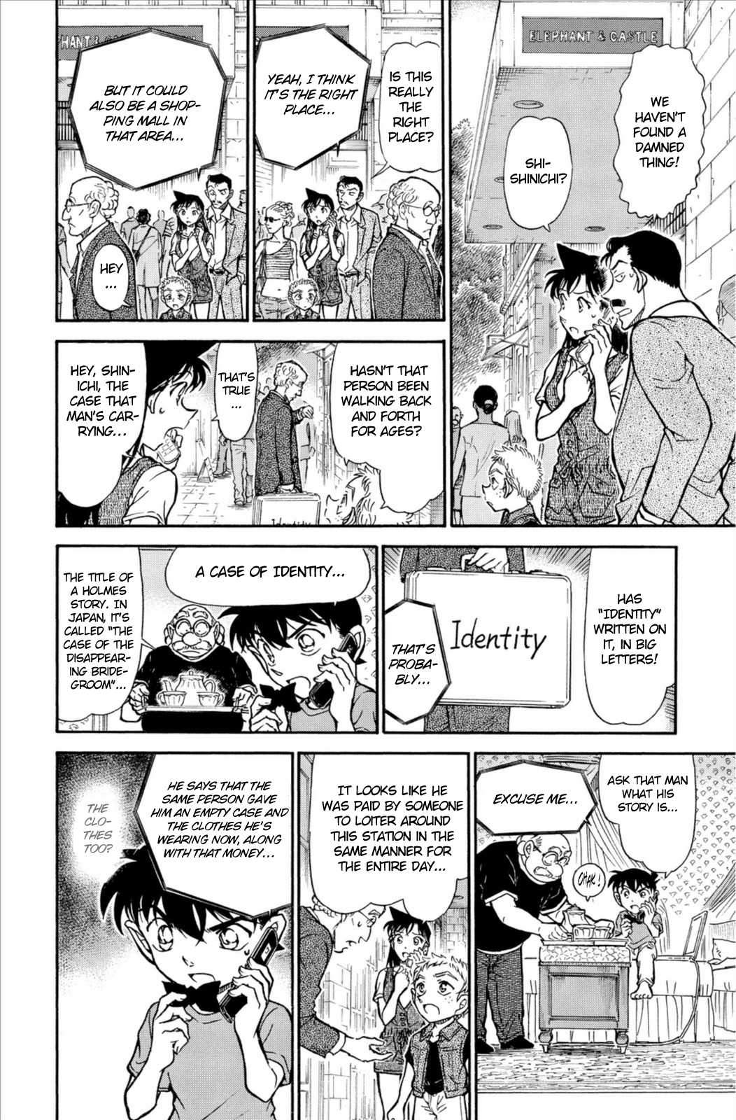 Detective Conan Chapter 747 page 11 - Chapter 747: The Holmes Code