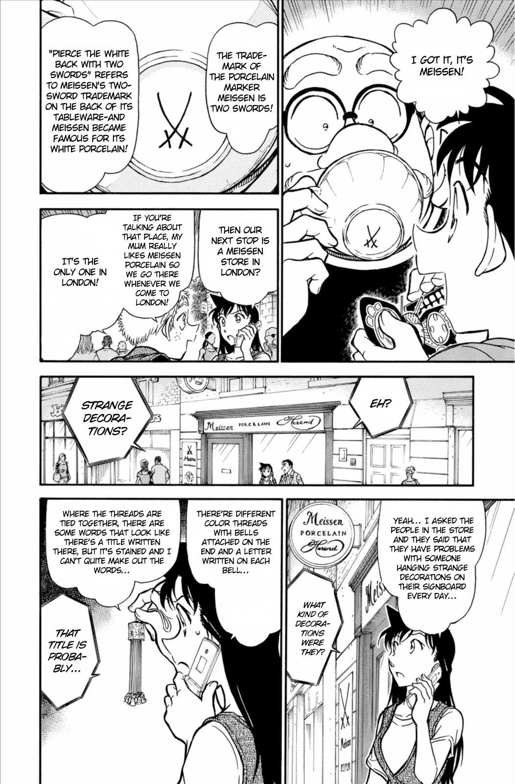 Detective Conan Chapter 747 page 13 - Chapter 747: The Holmes Code