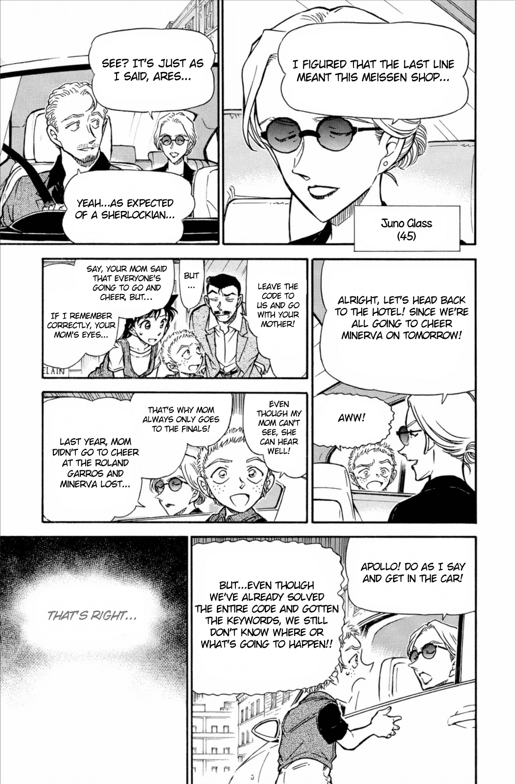 Detective Conan Chapter 747 page 16 - Chapter 747: The Holmes Code