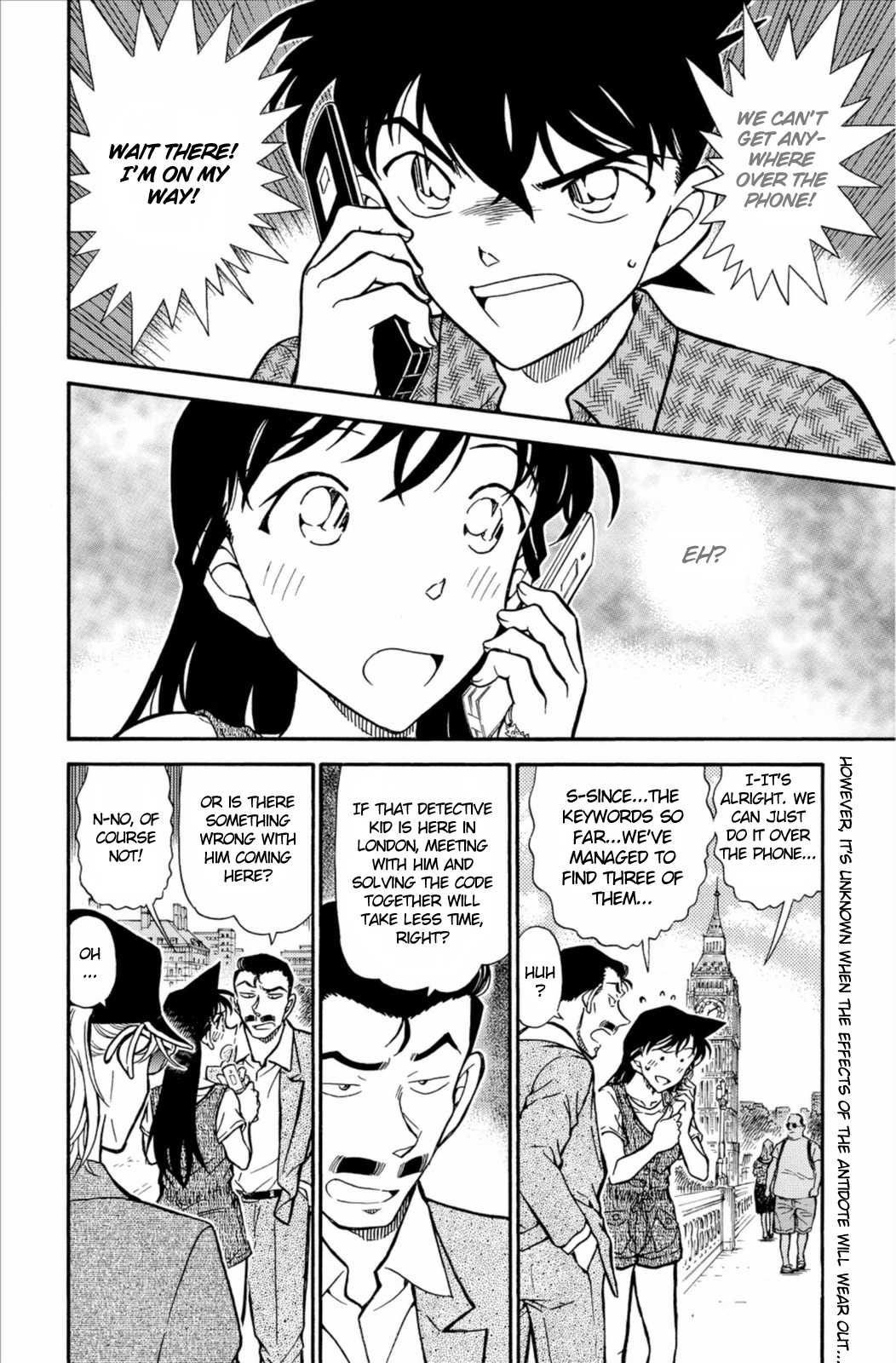 Detective Conan Chapter 747 page 3 - Chapter 747: The Holmes Code