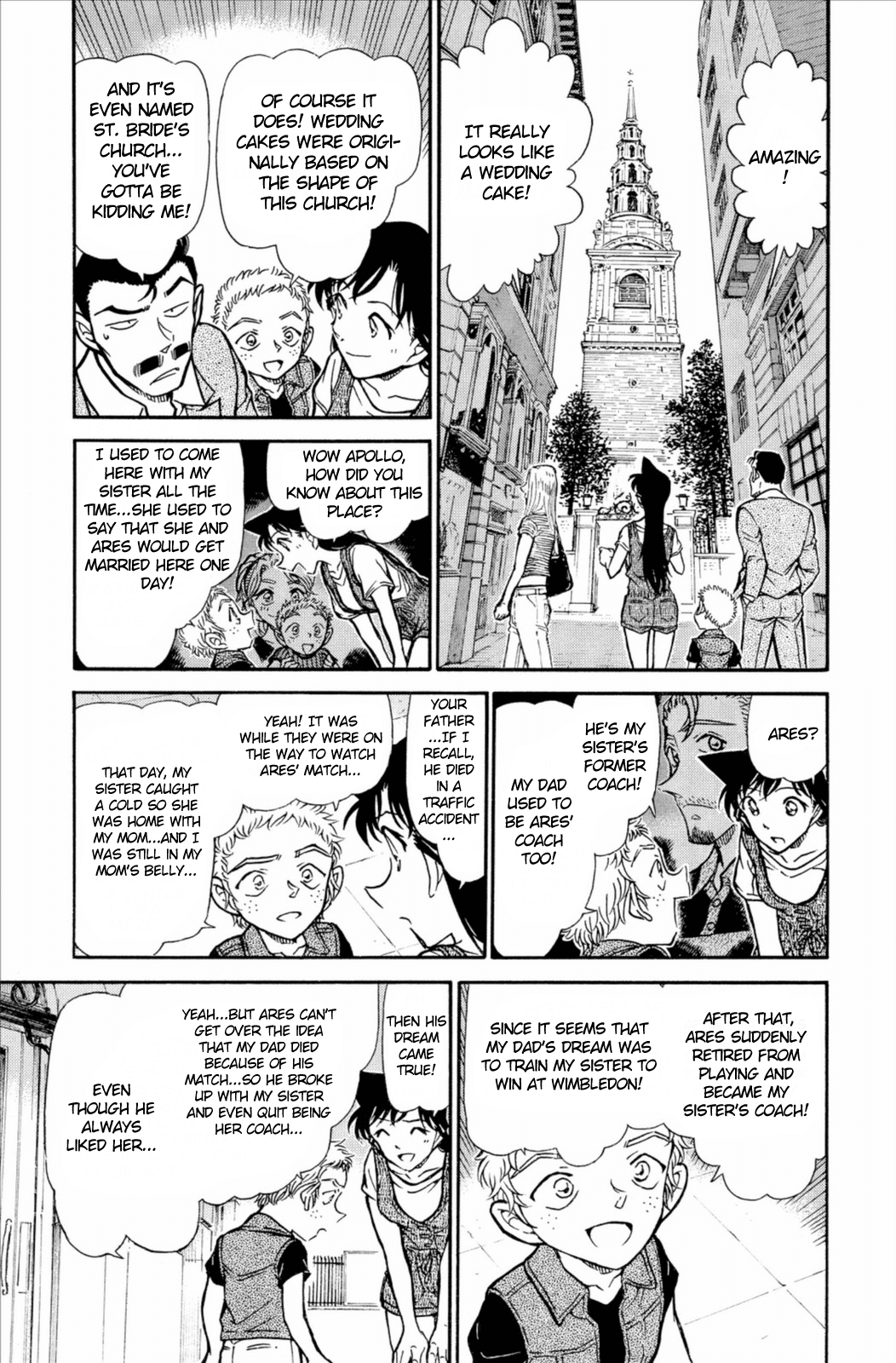 Detective Conan Chapter 747 page 6 - Chapter 747: The Holmes Code