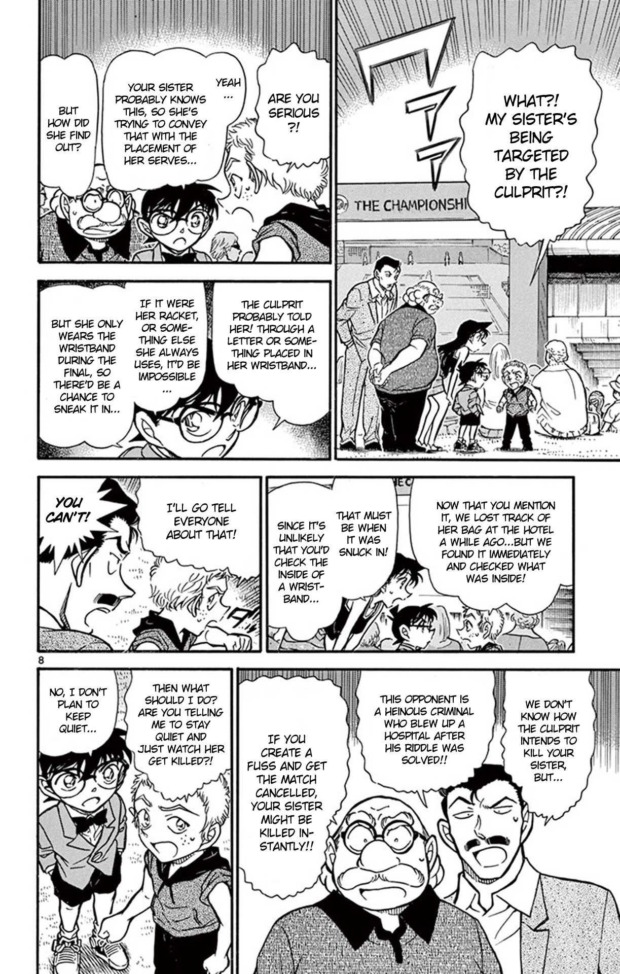 Detective Conan Chapter 749 page 9 - Chapter 749: A Message from the Queen