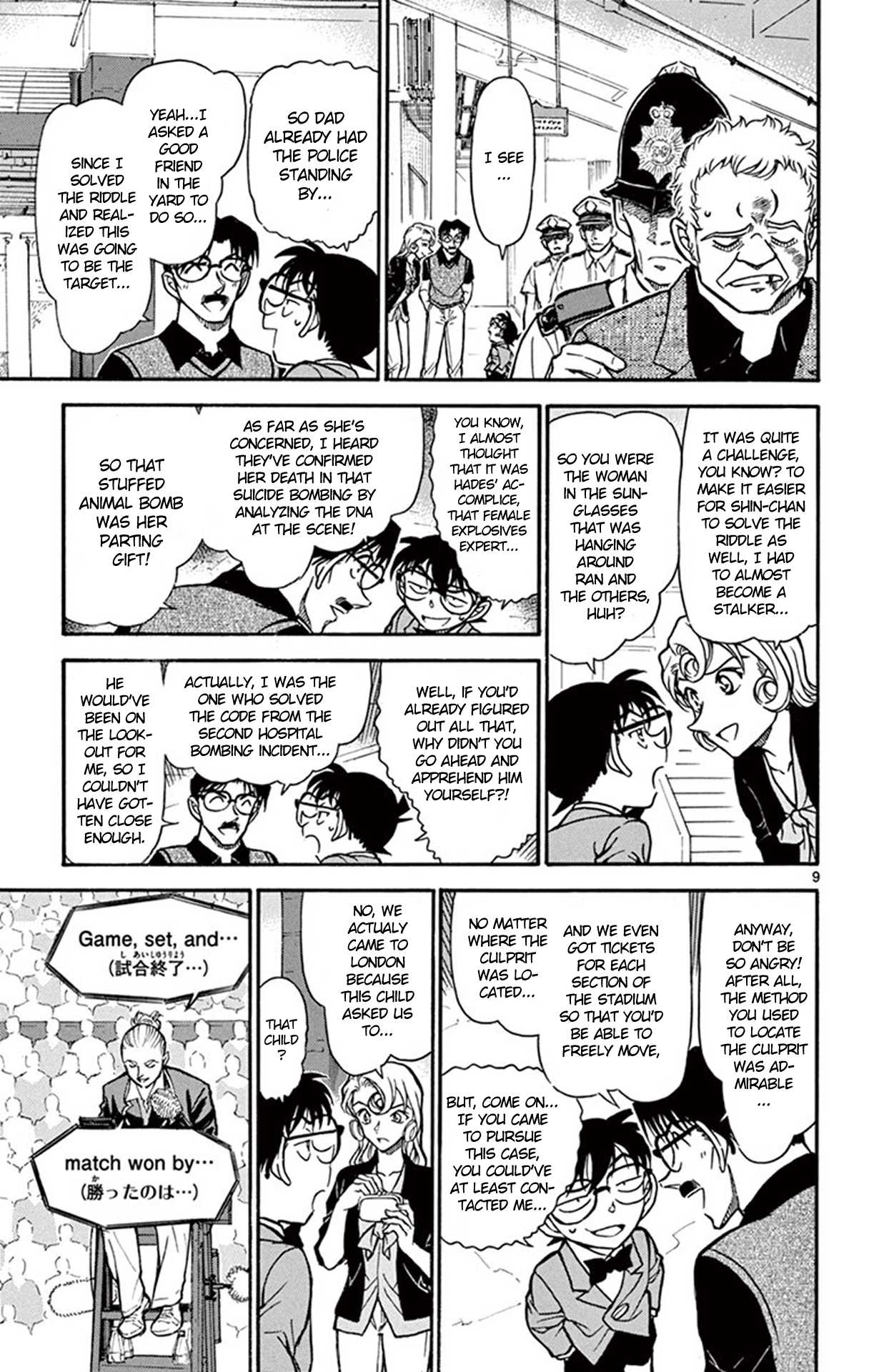 Detective Conan Chapter 752 page 10 - Chapter 752: A Troublesome, Tough Case