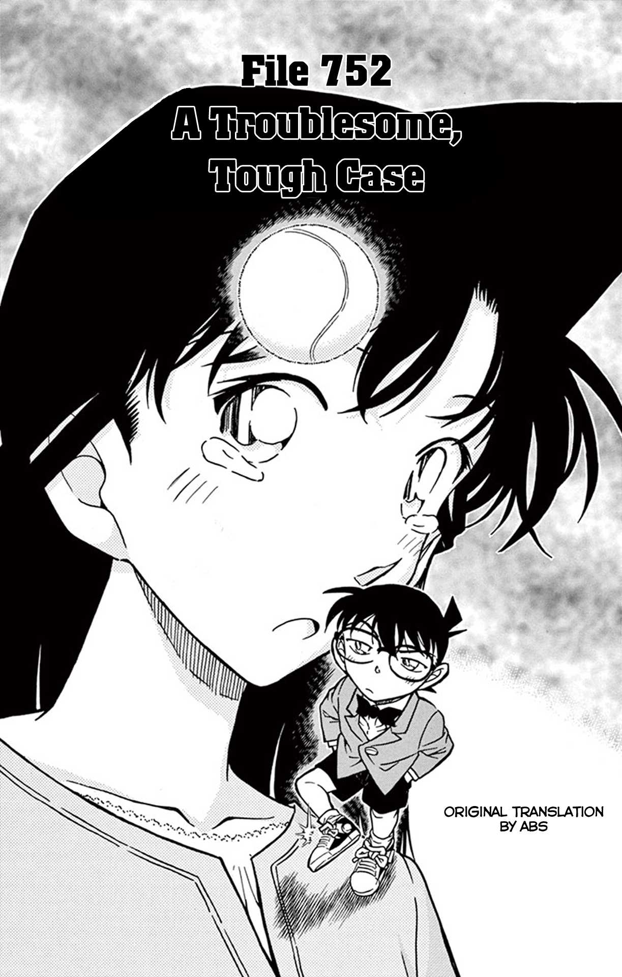 Detective Conan Chapter 752 page 2 - Chapter 752: A Troublesome, Tough Case