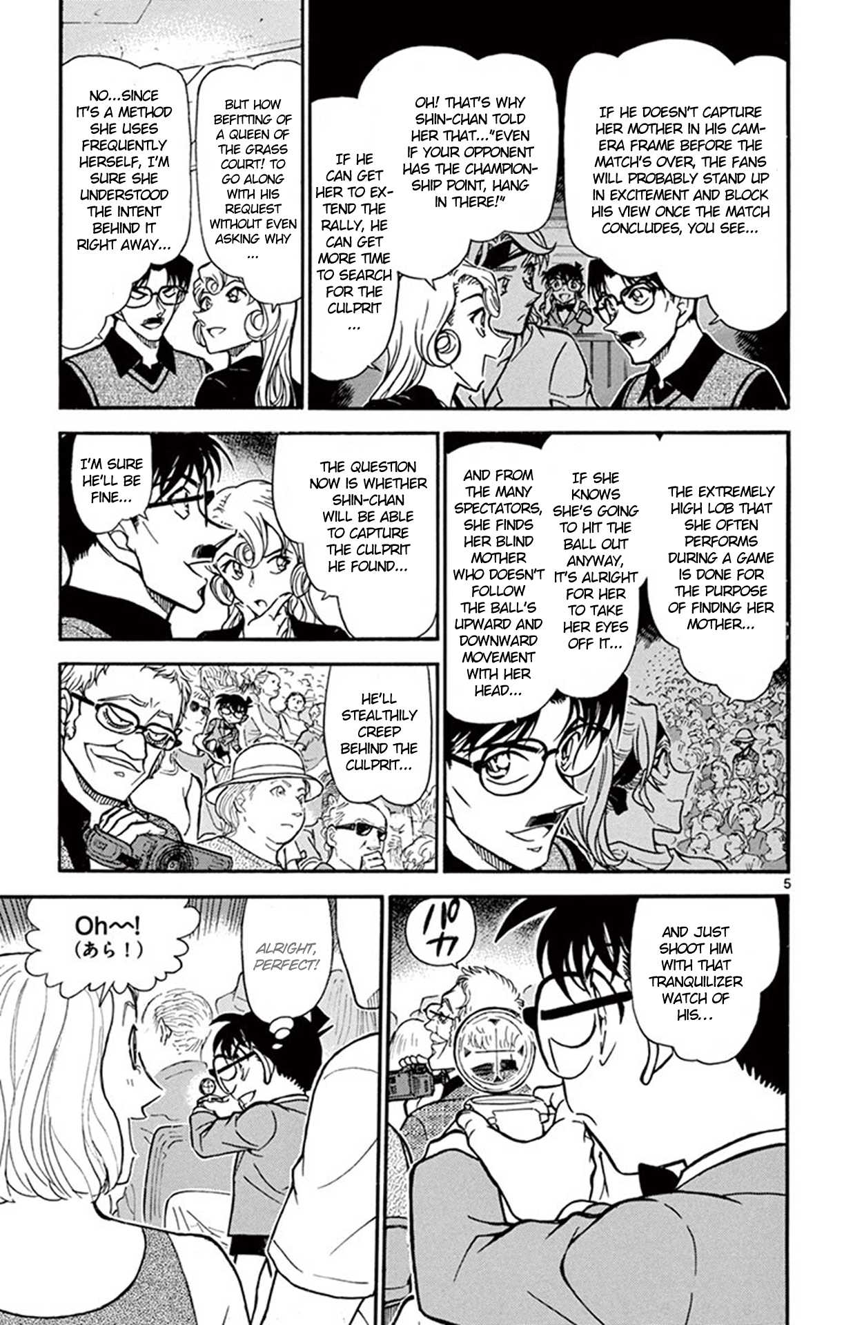 Detective Conan Chapter 752 page 6 - Chapter 752: A Troublesome, Tough Case
