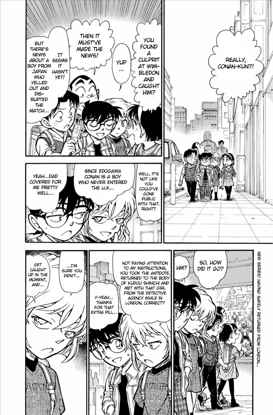 Detective Conan Chapter 753 page 3 - Chapter 753: A Person in Need of Rescue