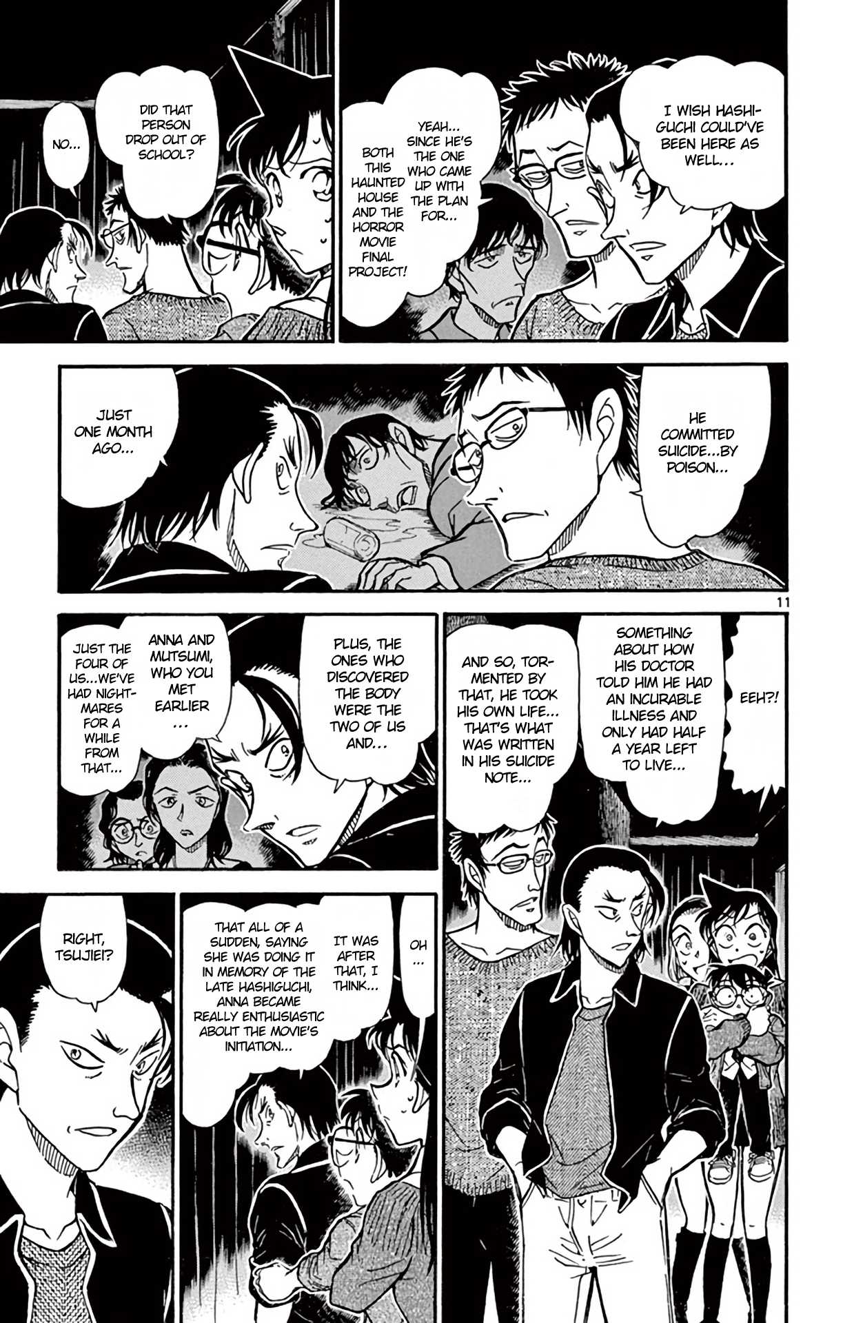 Detective Conan Chapter 756 page 12 - Chapter 756: A Grotesque Death