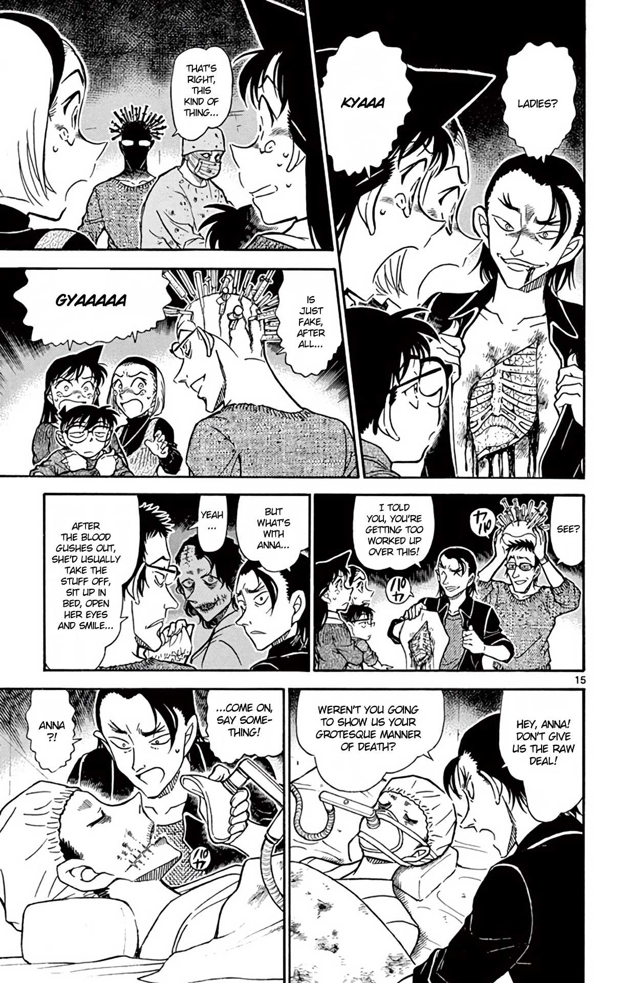 Detective Conan Chapter 756 page 16 - Chapter 756: A Grotesque Death
