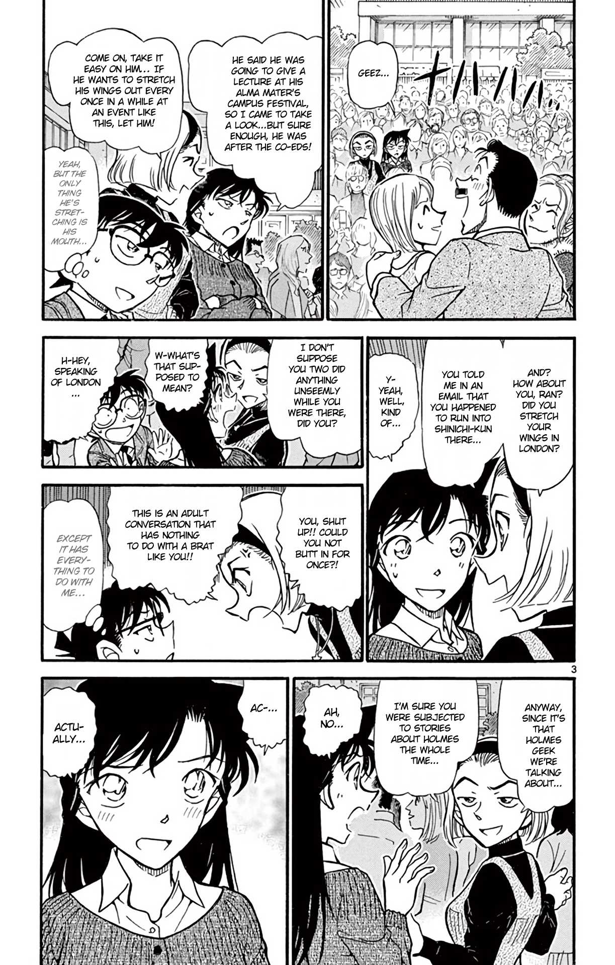Detective Conan Chapter 756 page 4 - Chapter 756: A Grotesque Death