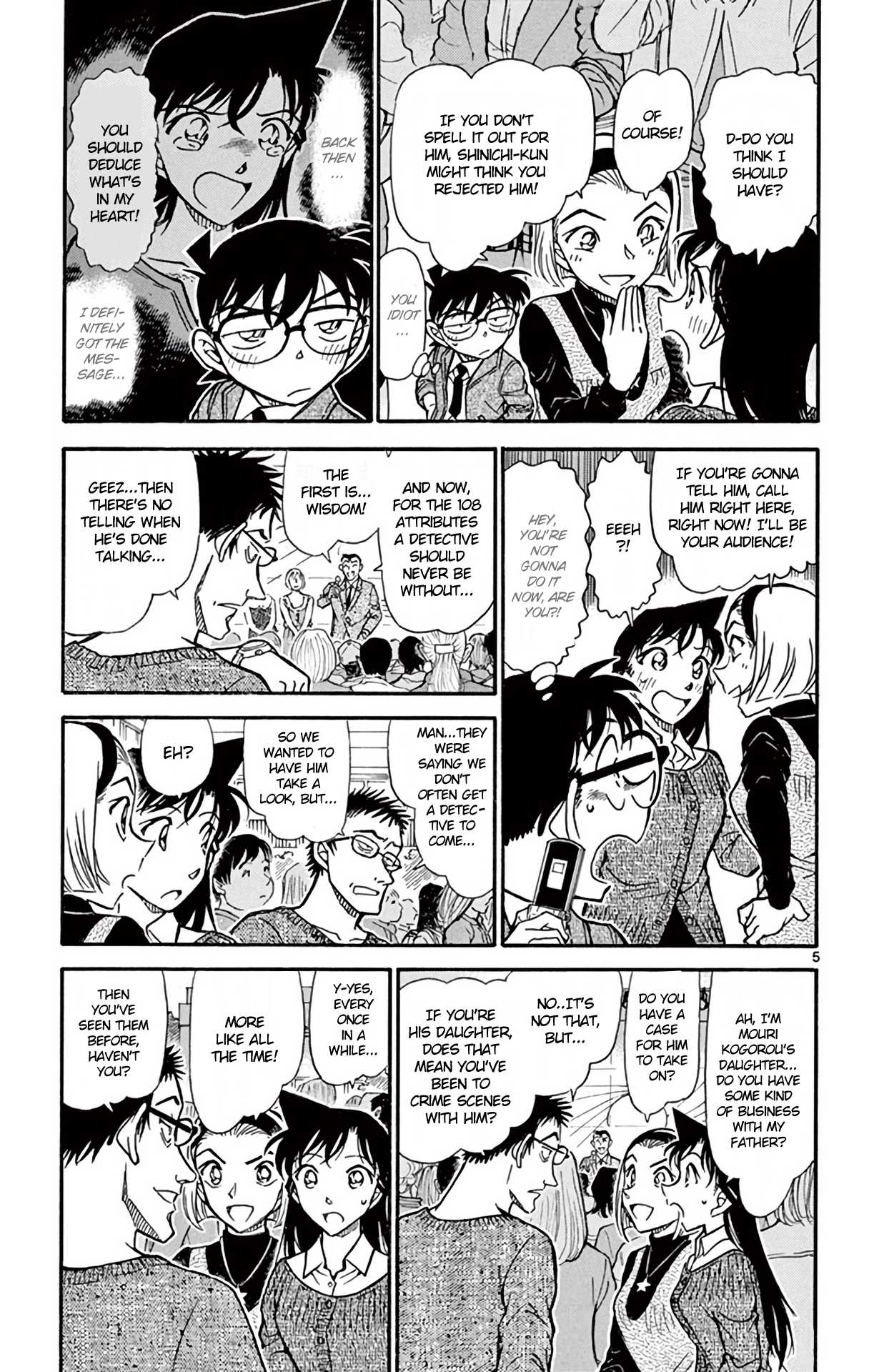 Detective Conan Chapter 756 page 6 - Chapter 756: A Grotesque Death