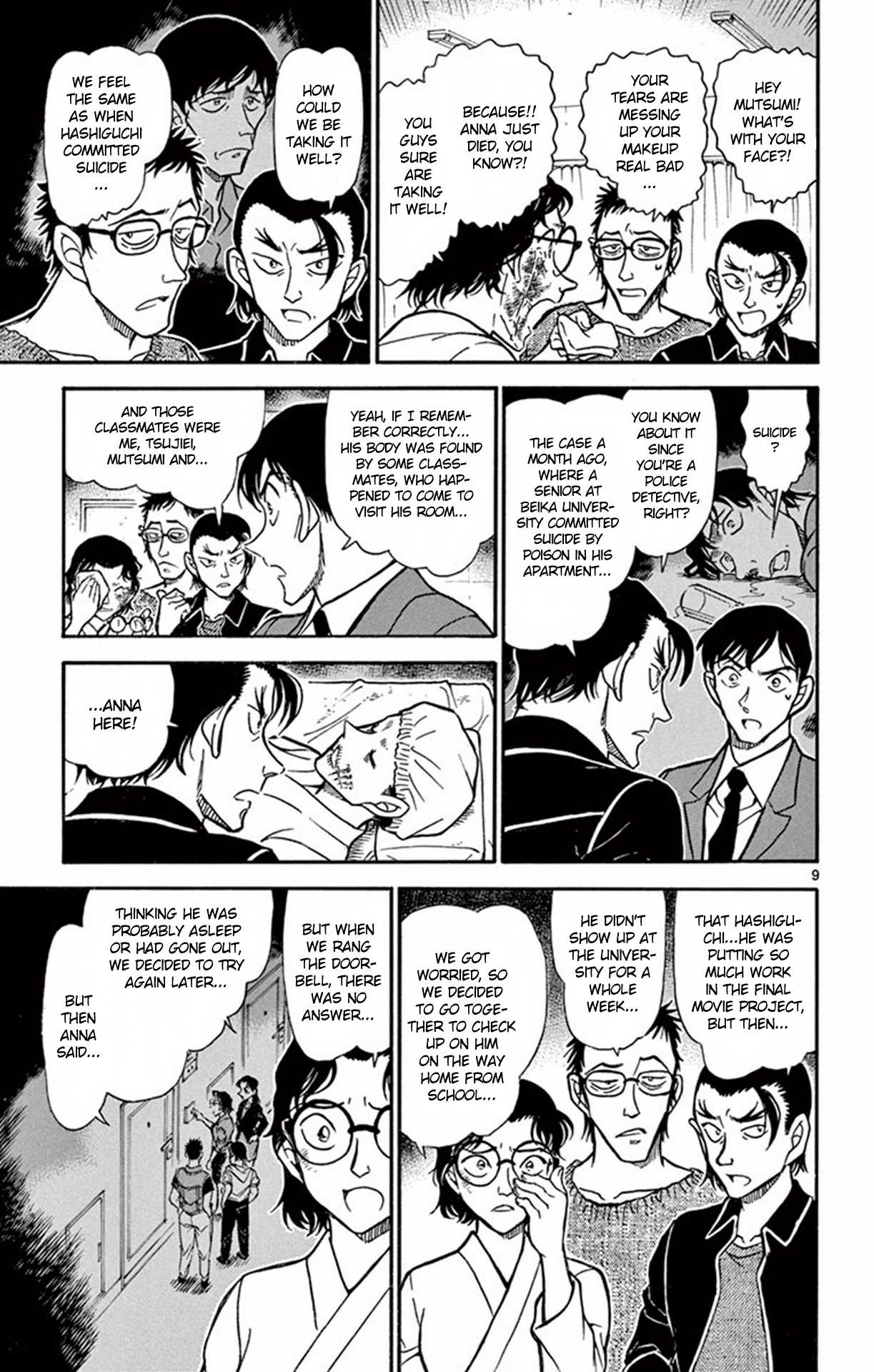 Detective Conan Chapter 757 page 10 - Chapter 757: The Moving Corpse