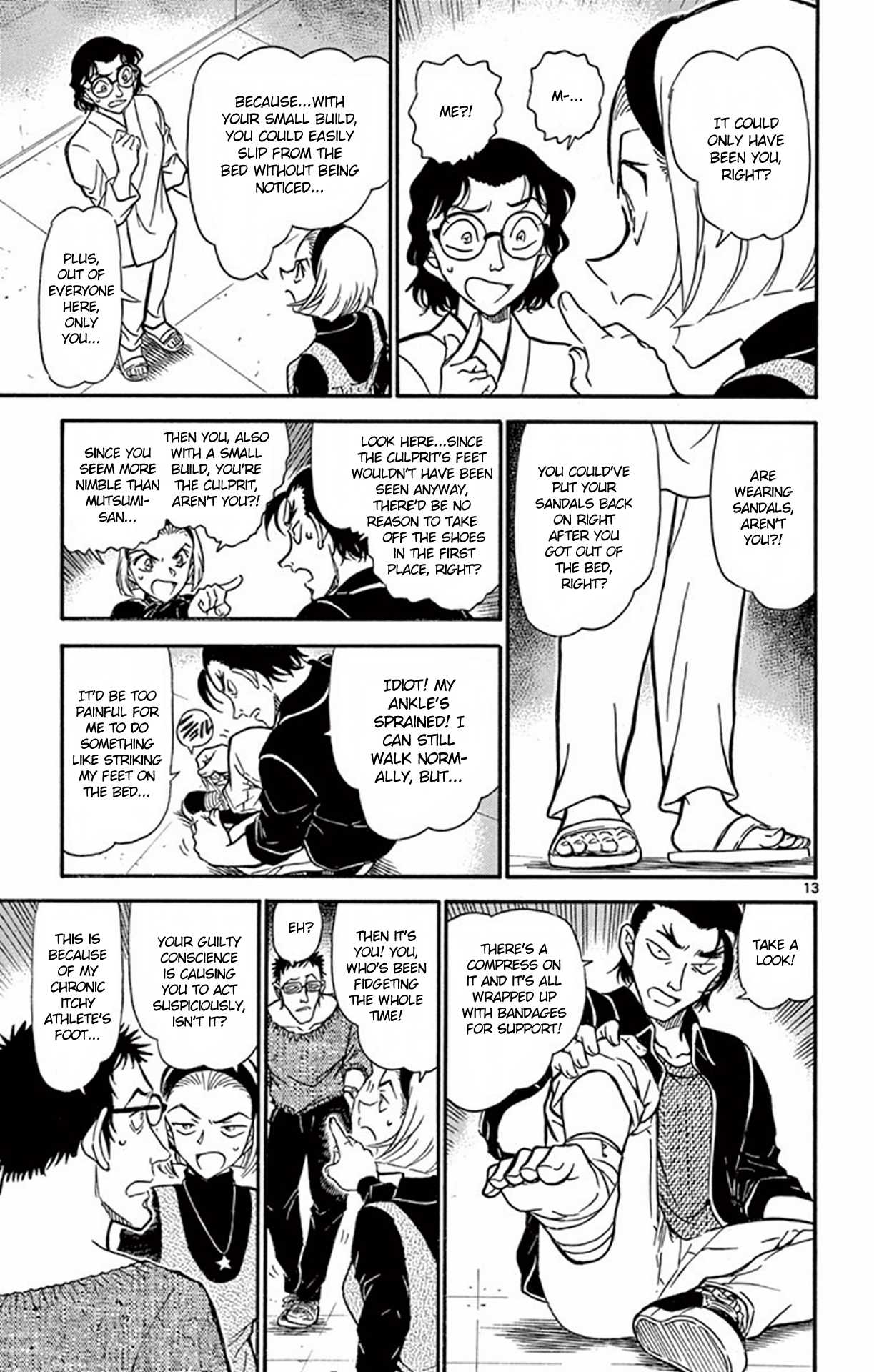 Detective Conan Chapter 757 page 14 - Chapter 757: The Moving Corpse