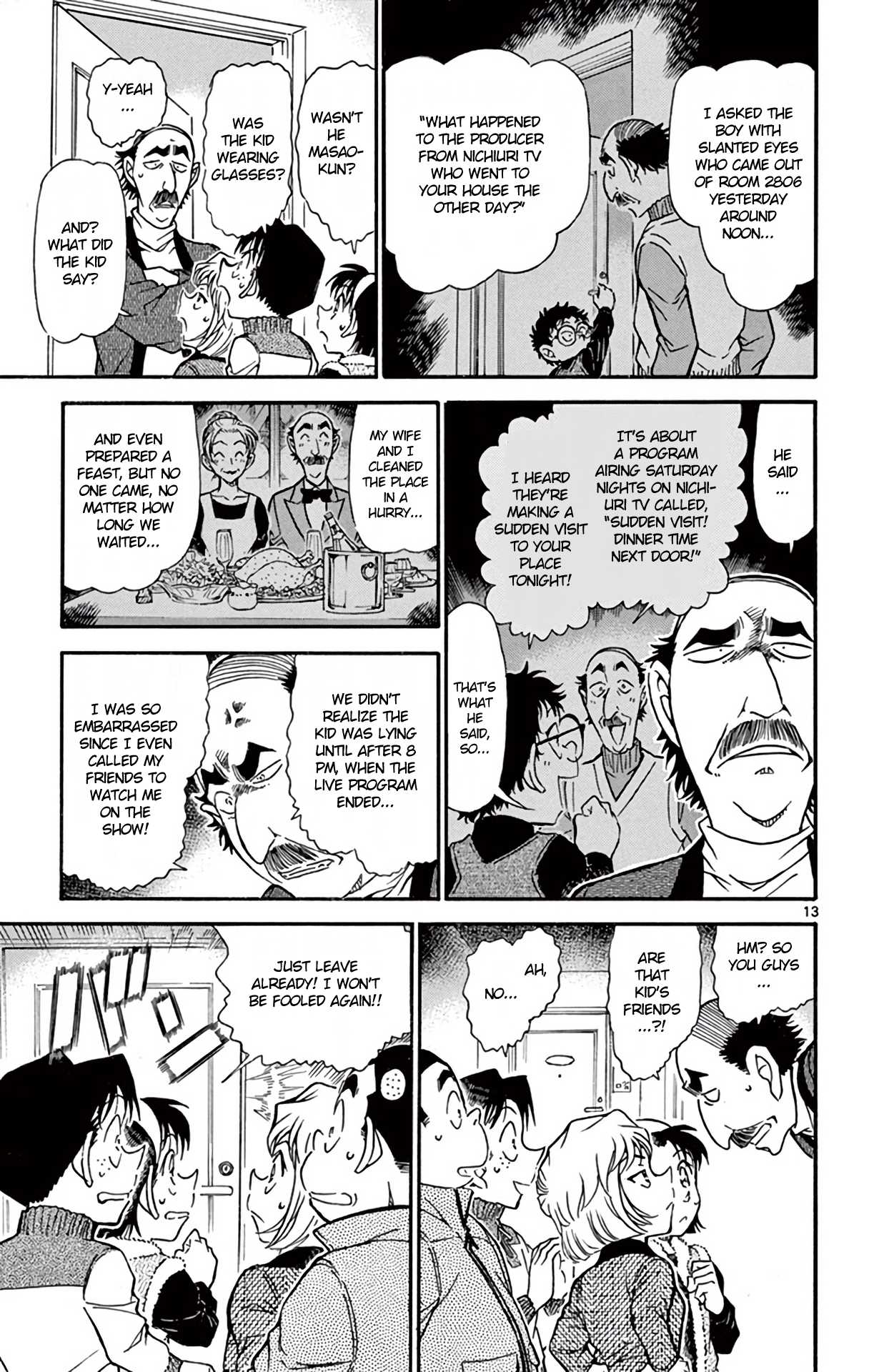 Detective Conan Chapter 759 page 14 - Chapter 759: The Boy Who Cries Wolf