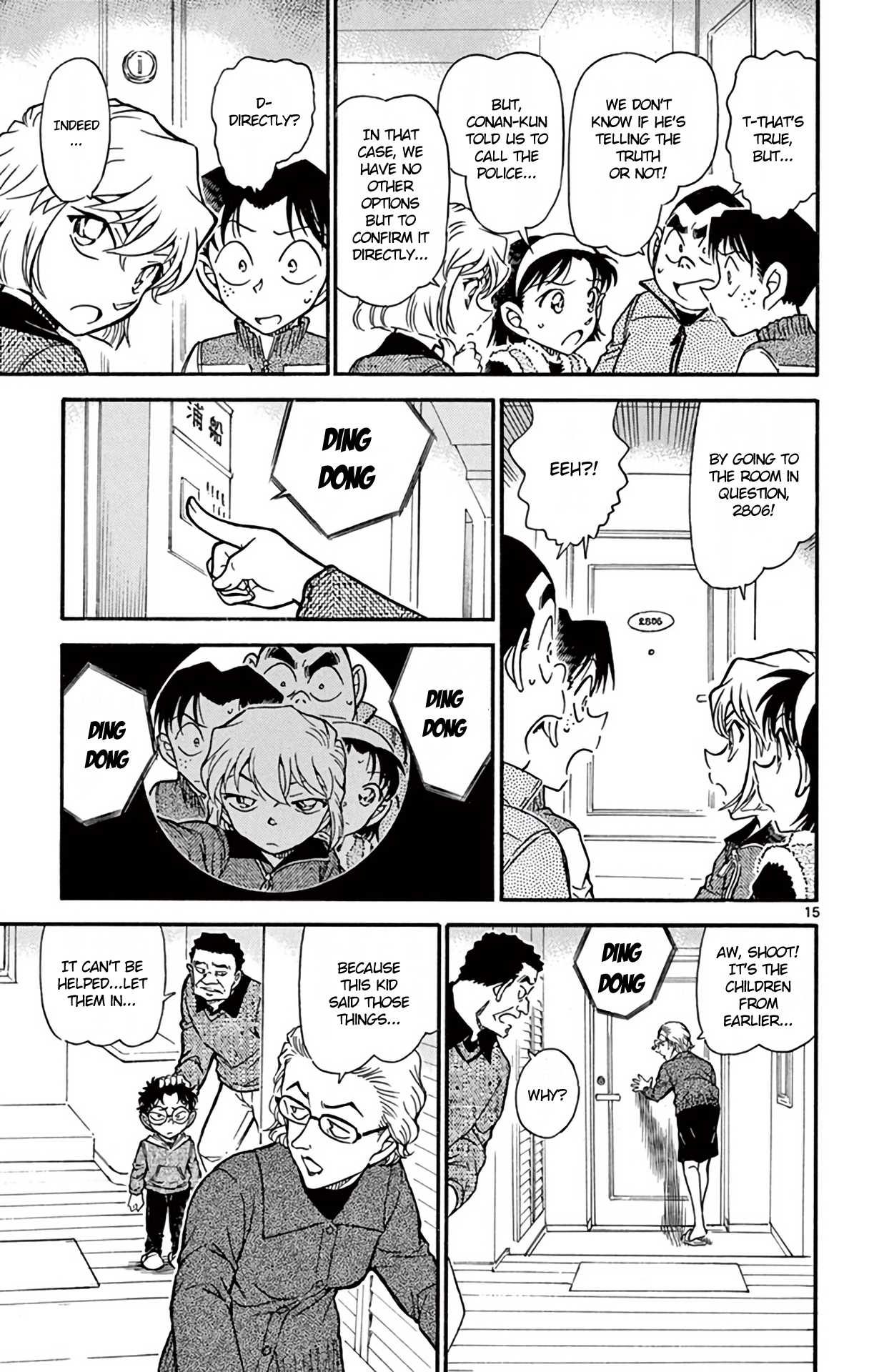 Detective Conan Chapter 759 page 16 - Chapter 759: The Boy Who Cries Wolf
