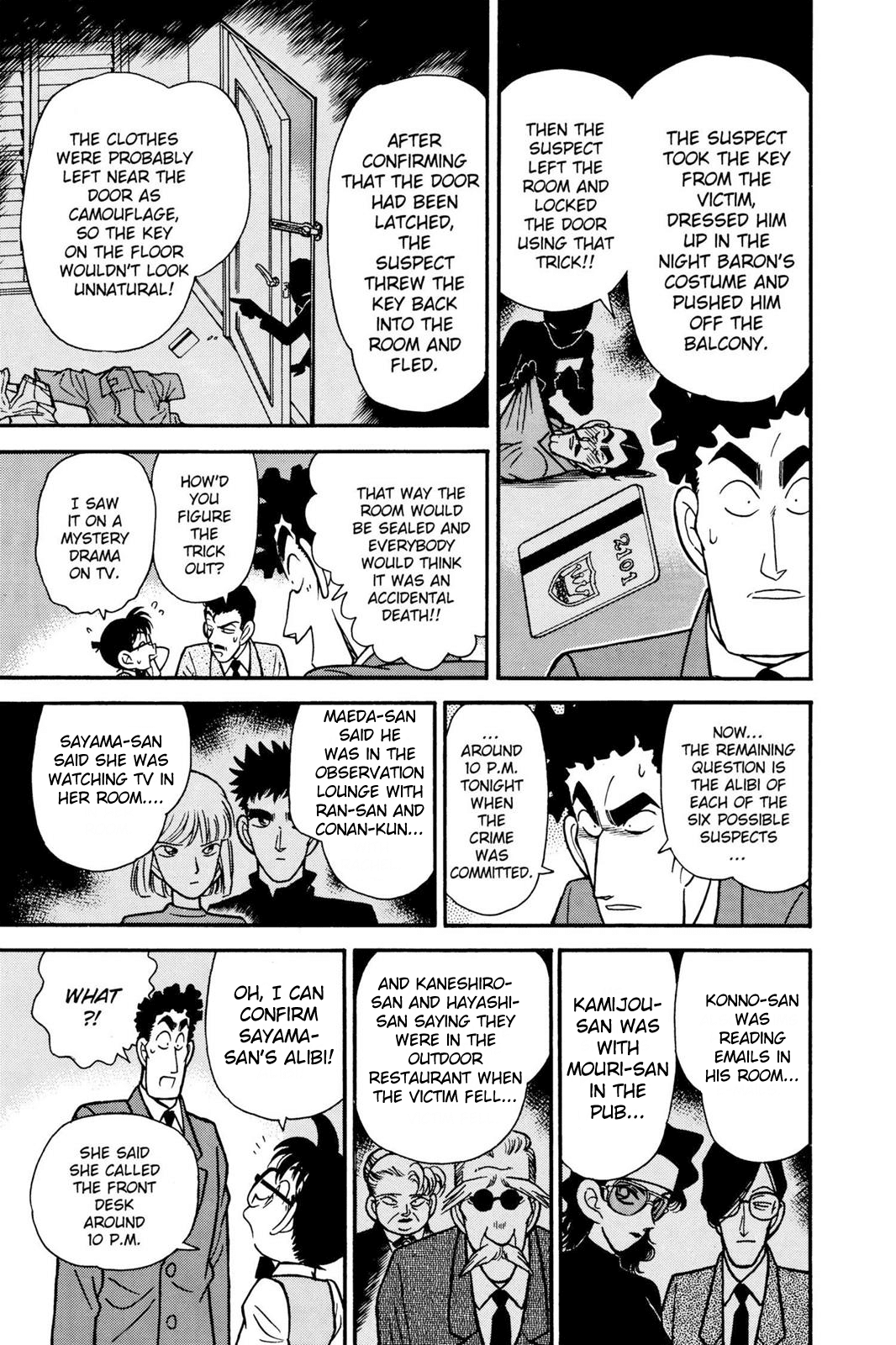Detective Conan Chapter 76 page 10 - Chapter 76: The Wind's Trick