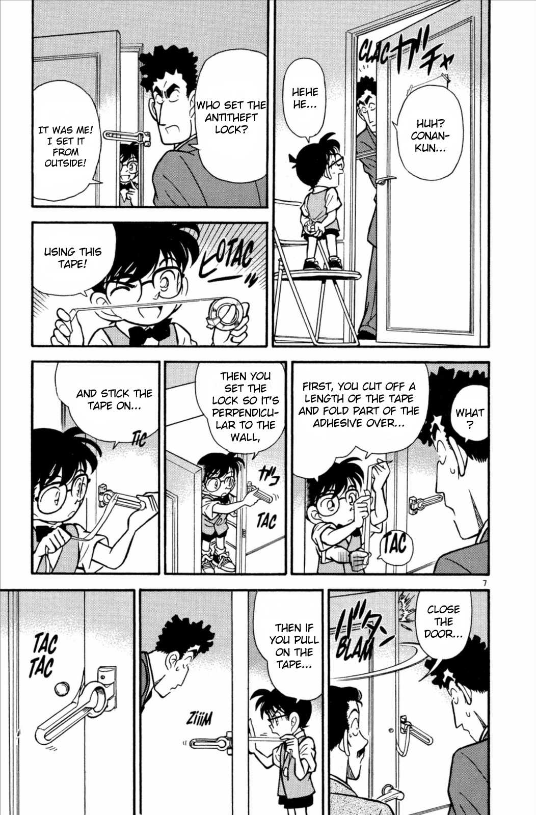 Detective Conan Chapter 76 page 8 - Chapter 76: The Wind's Trick