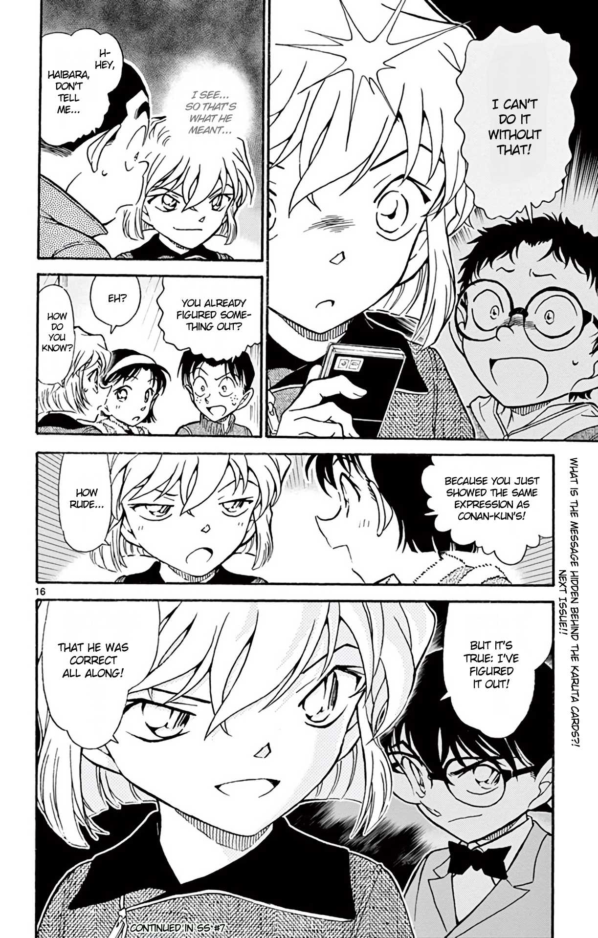 Detective Conan Chapter 760 page 17 - Chapter 760: Horsehair Crab from Lake Suwa