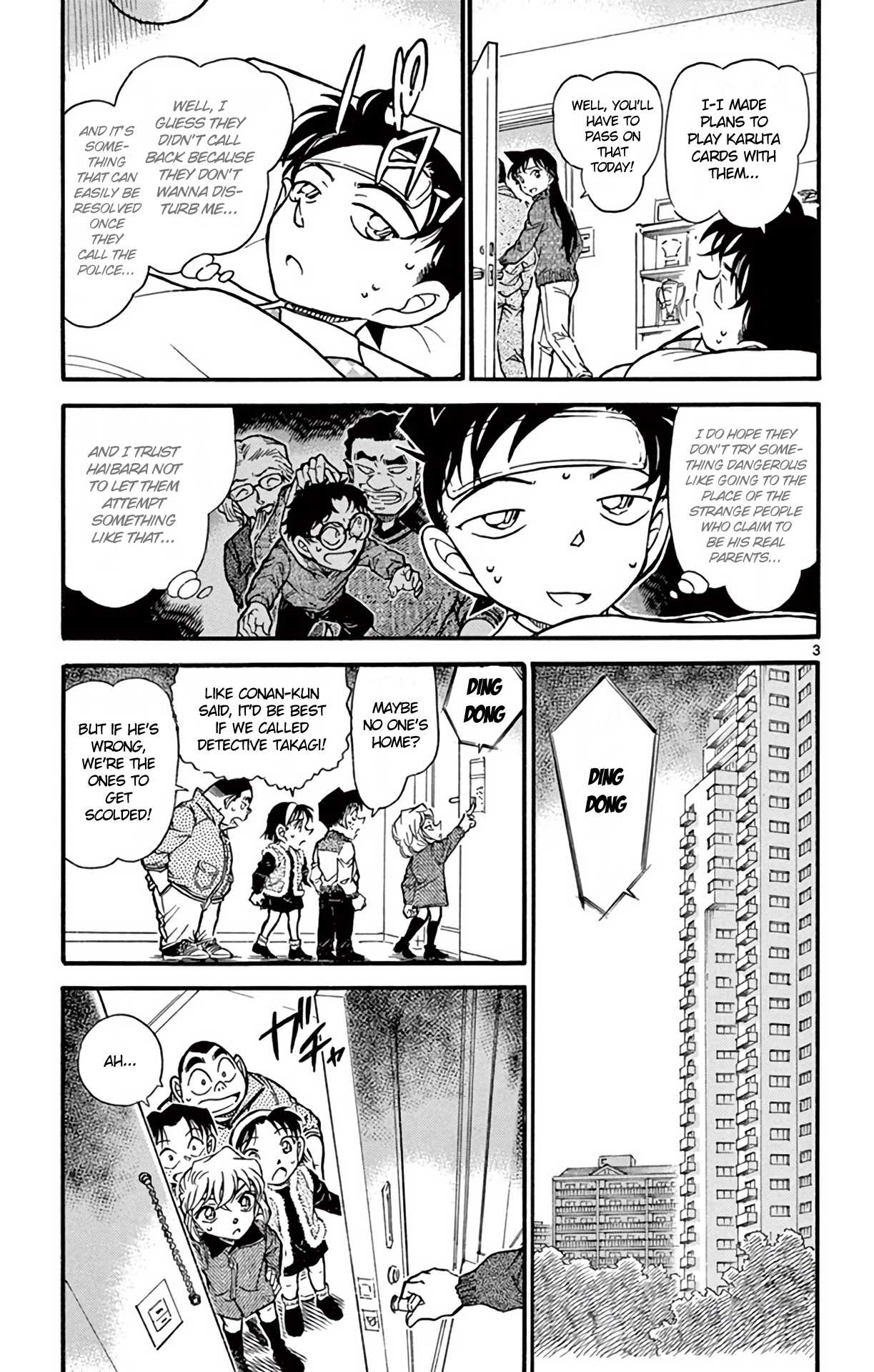 Detective Conan Chapter 760 page 4 - Chapter 760: Horsehair Crab from Lake Suwa