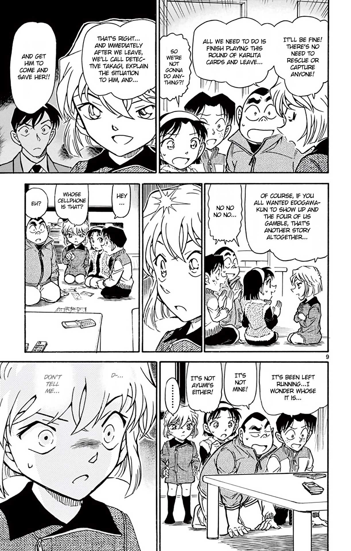 Detective Conan Chapter 761 page 10 - Chapter 761: The Truth of the Karuta Cards