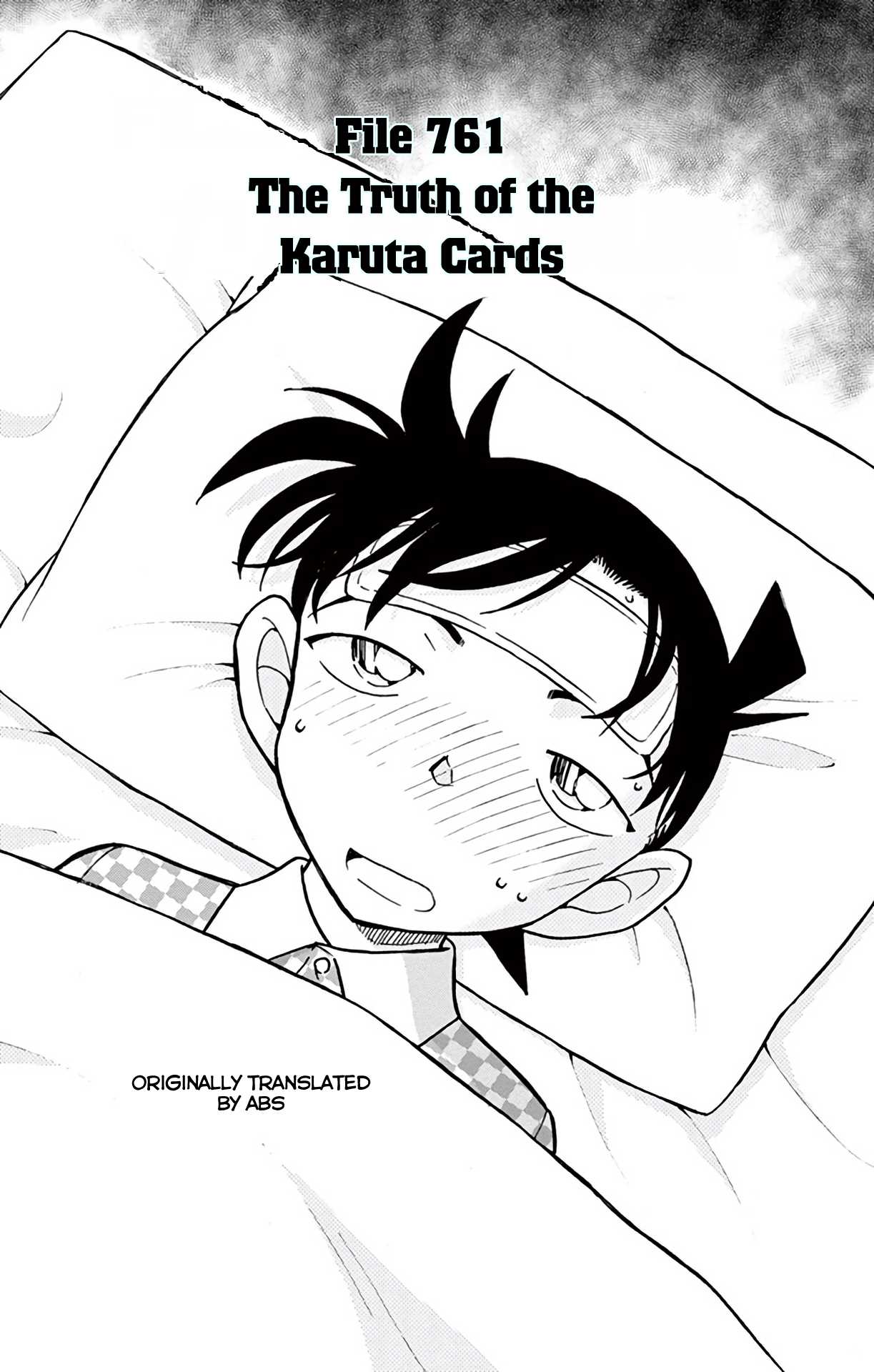 Detective Conan Chapter 761 page 2 - Chapter 761: The Truth of the Karuta Cards