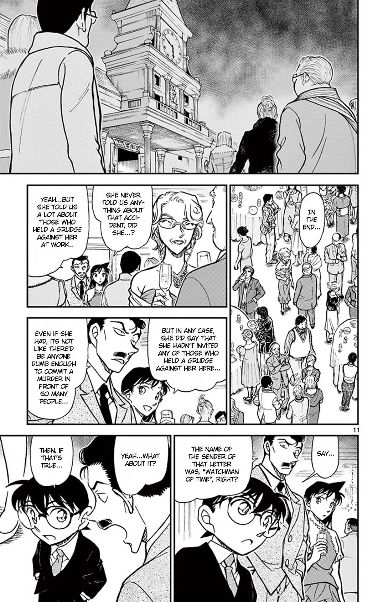 Detective Conan Chapter 762 page 12 - Chapter 762: Watchman of Time