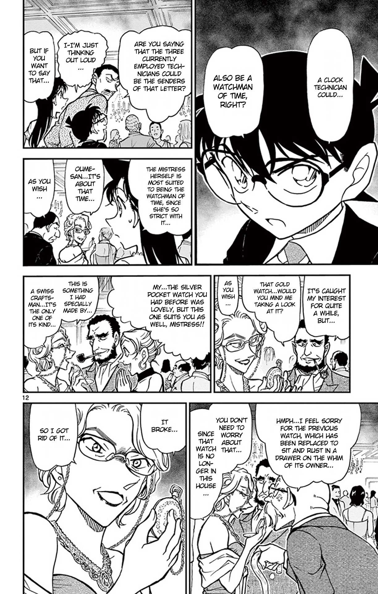Detective Conan Chapter 762 page 13 - Chapter 762: Watchman of Time