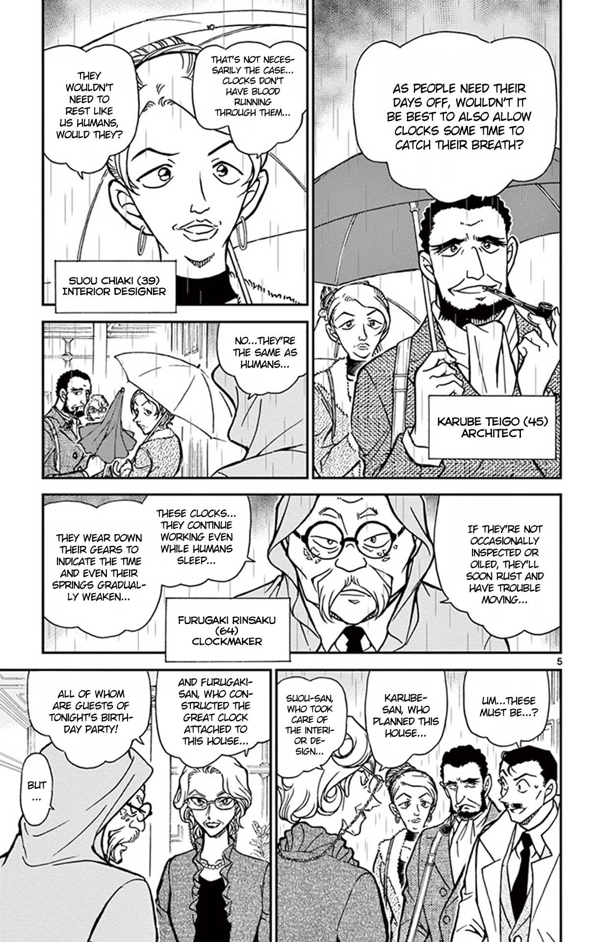 Detective Conan Chapter 762 page 6 - Chapter 762: Watchman of Time