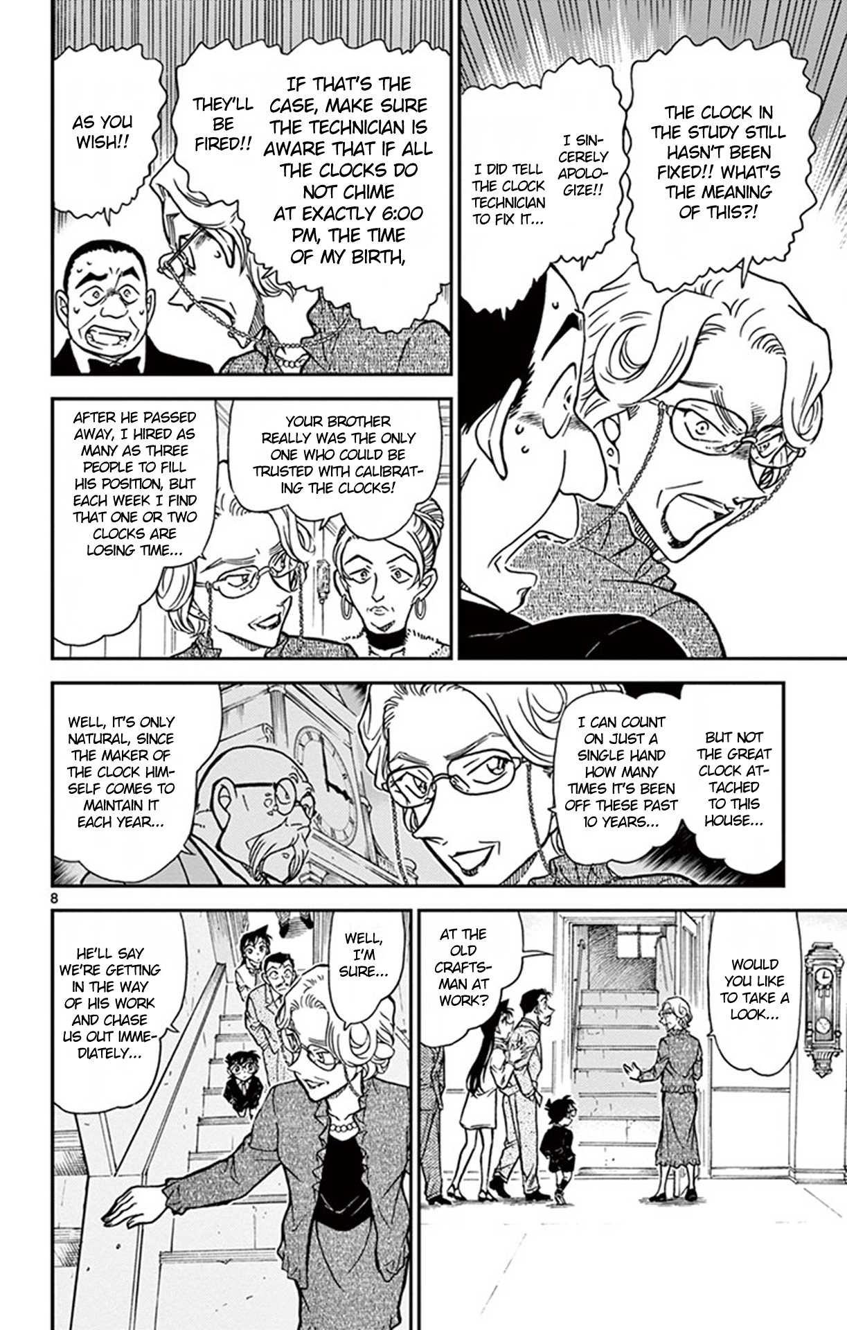 Detective Conan Chapter 762 page 9 - Chapter 762: Watchman of Time