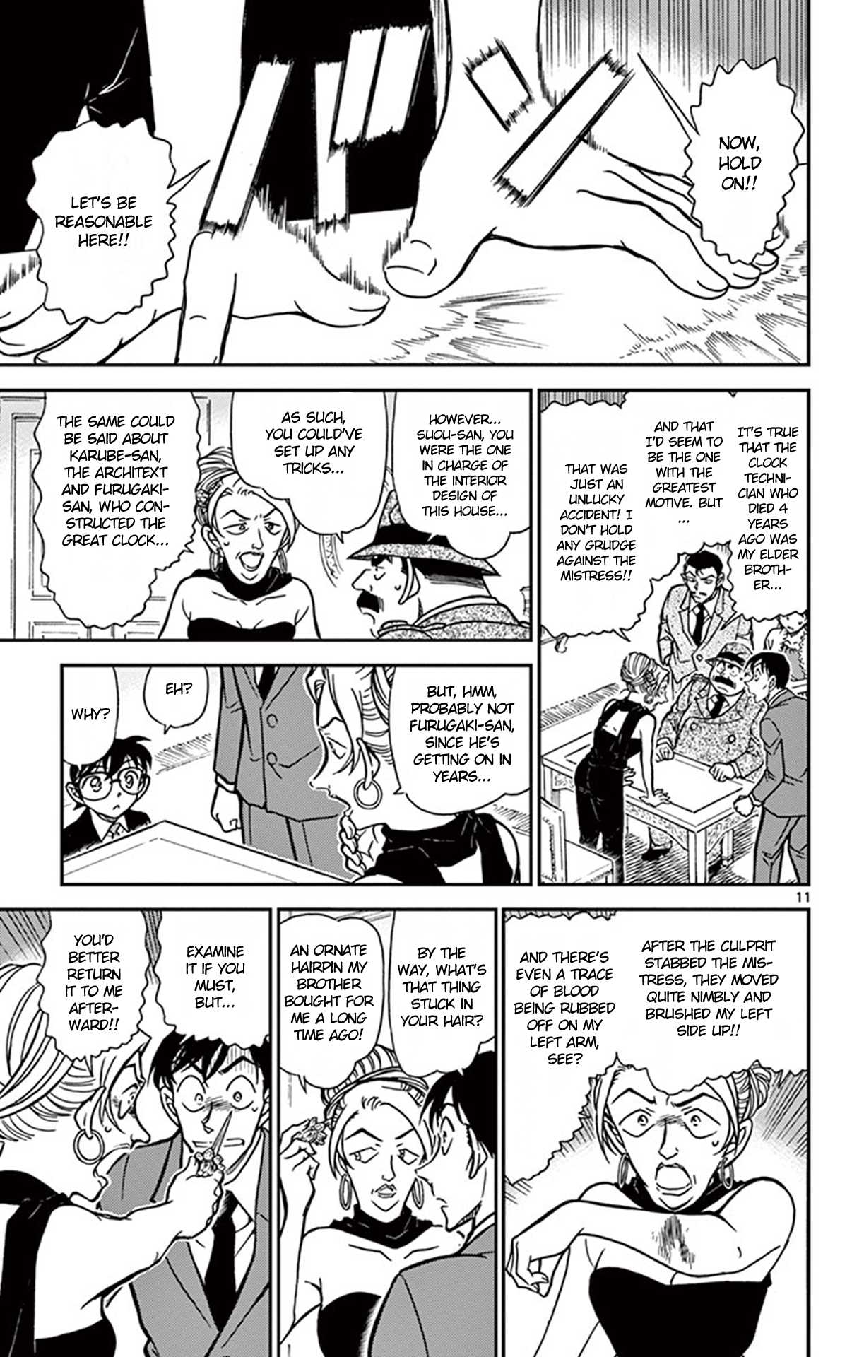 Detective Conan Chapter 763 page 12 - Chapter 763: The Ghost of Time