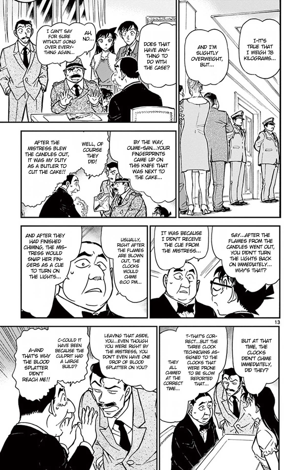 Detective Conan Chapter 763 page 14 - Chapter 763: The Ghost of Time