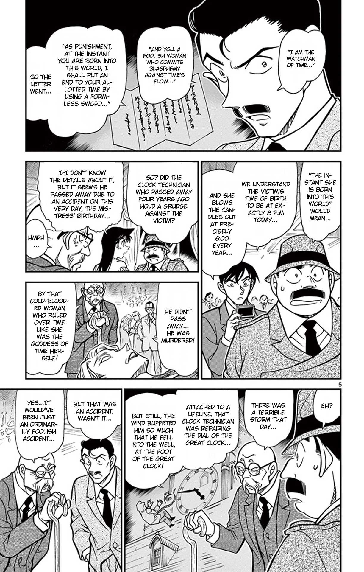 Detective Conan Chapter 763 page 6 - Chapter 763: The Ghost of Time