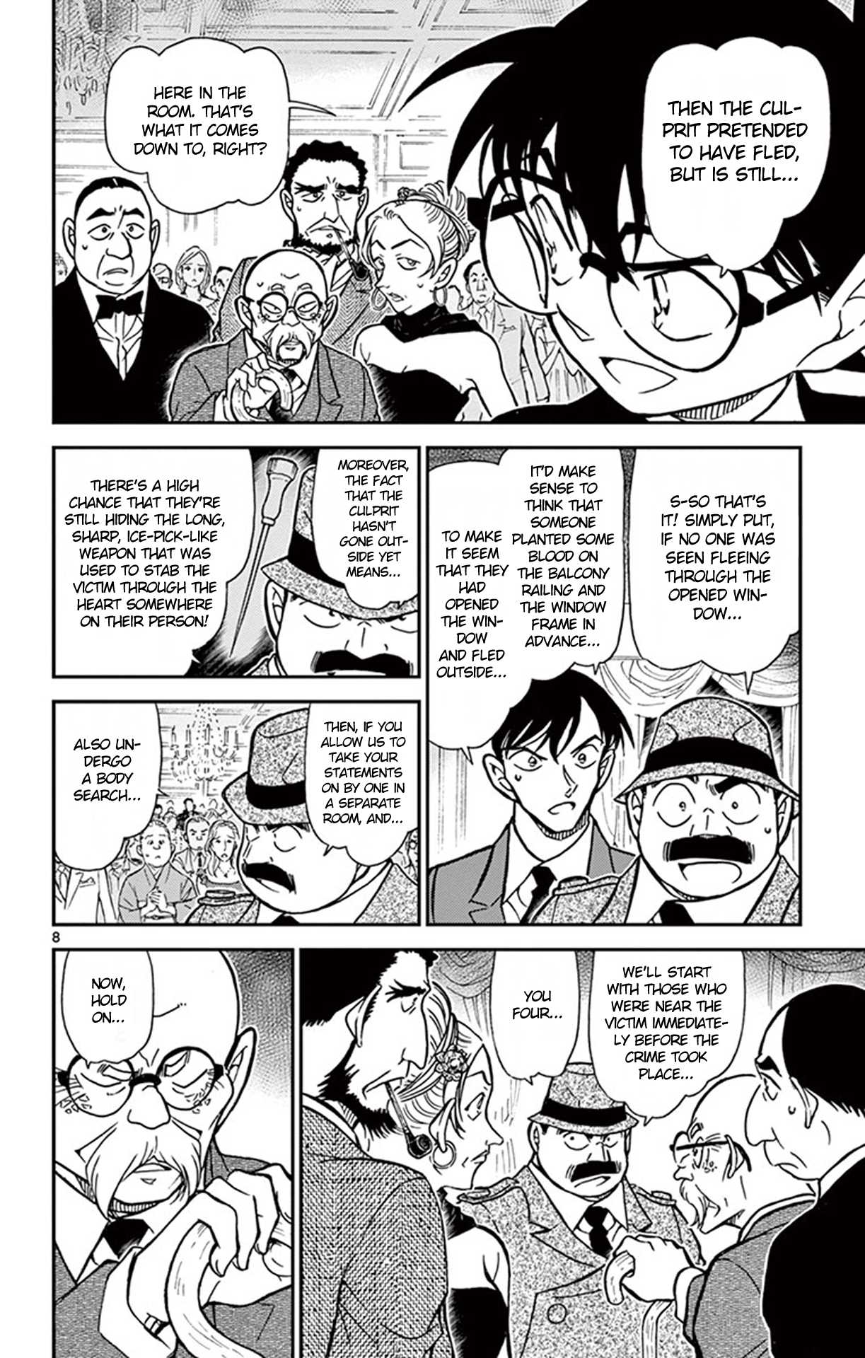 Detective Conan Chapter 763 page 9 - Chapter 763: The Ghost of Time