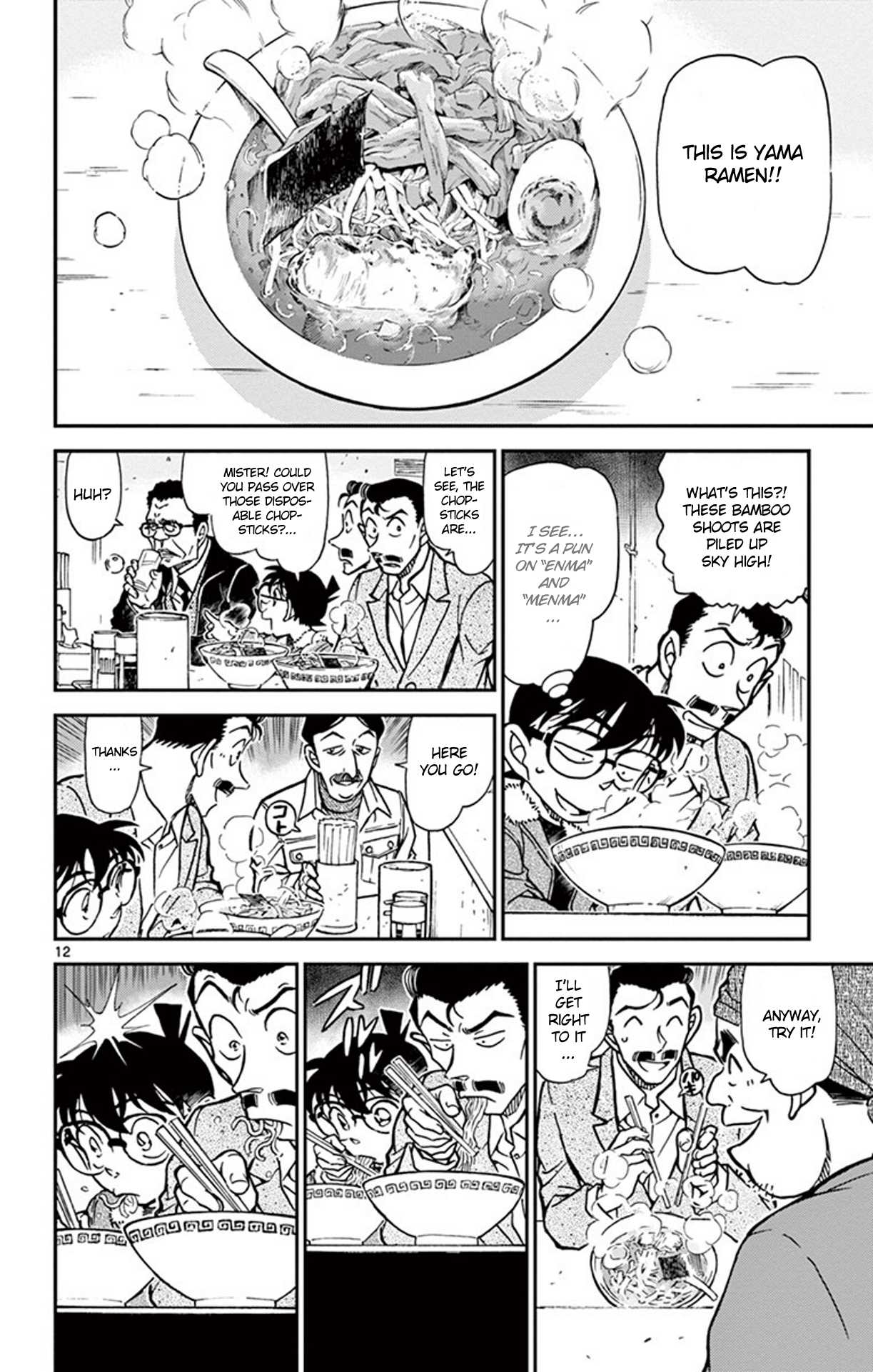 Detective Conan Chapter 765 page 13 - Chapter 765: Ramen So Good...It's to Die for