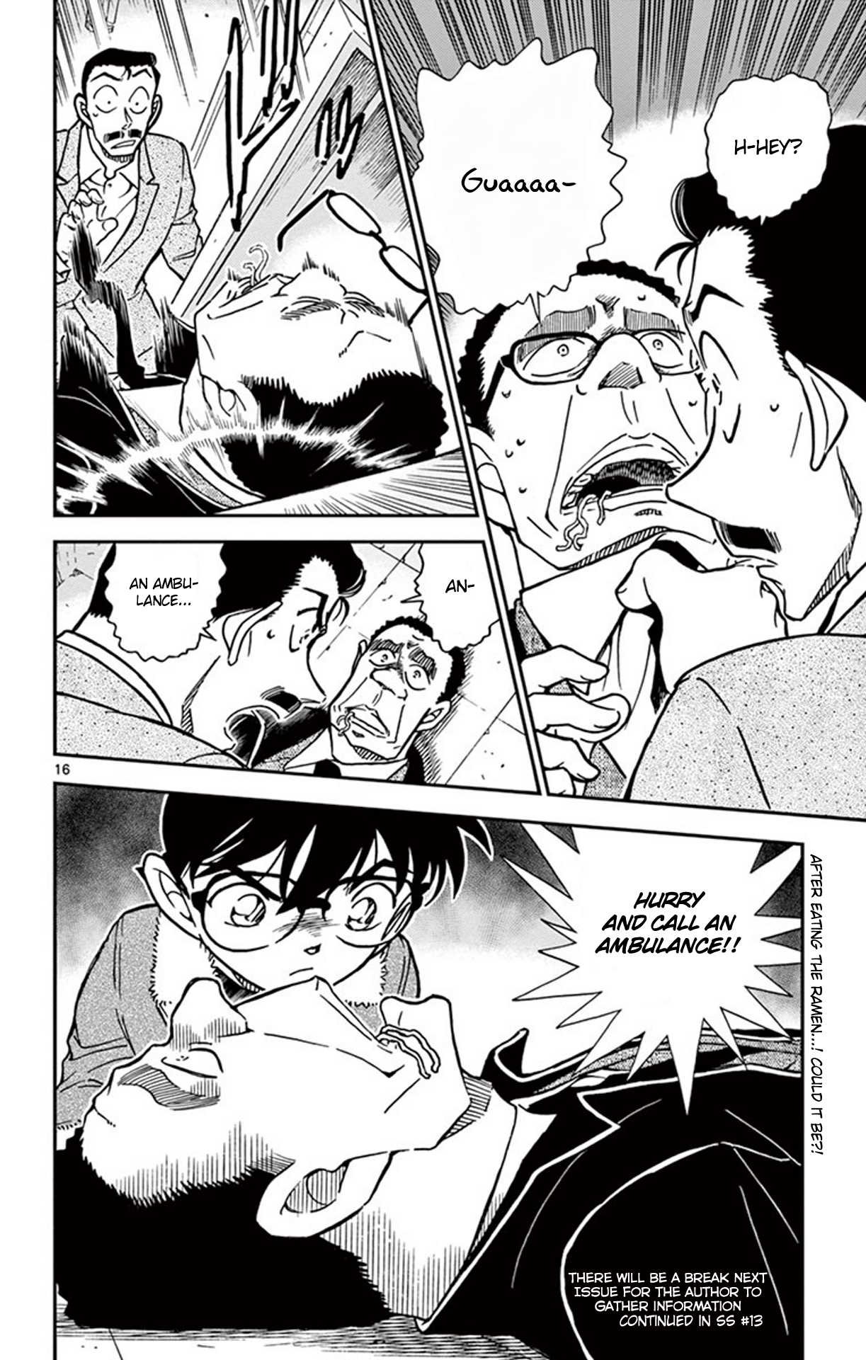 Detective Conan Chapter 765 page 17 - Chapter 765: Ramen So Good...It's to Die for