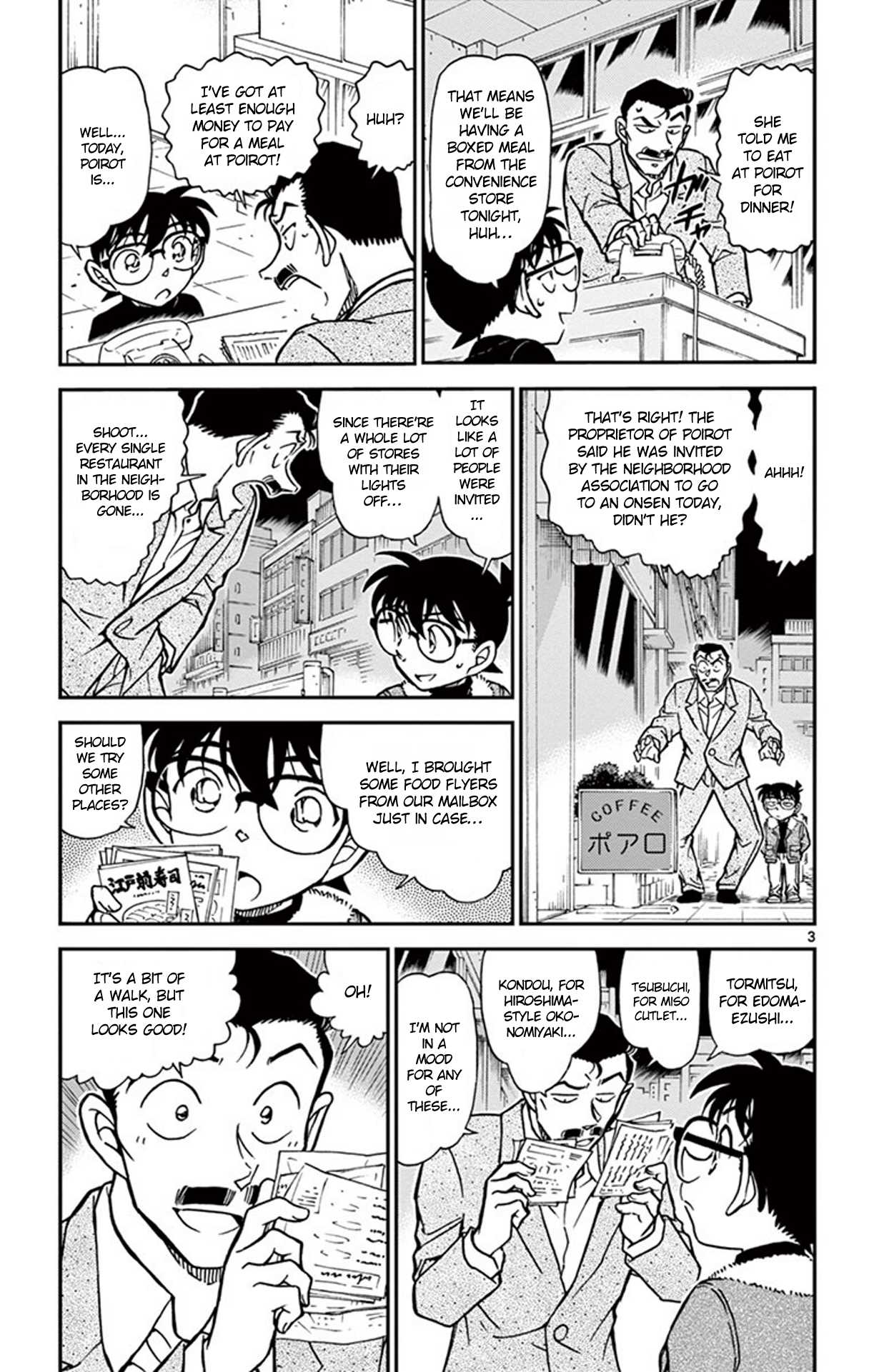 Detective Conan Chapter 765 page 4 - Chapter 765: Ramen So Good...It's to Die for