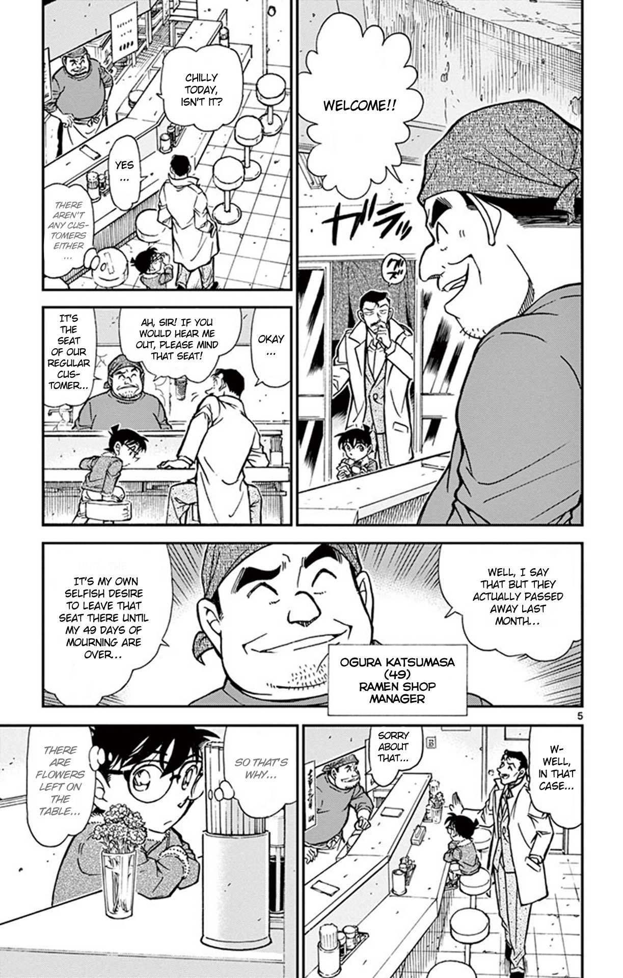 Detective Conan Chapter 765 page 6 - Chapter 765: Ramen So Good...It's to Die for