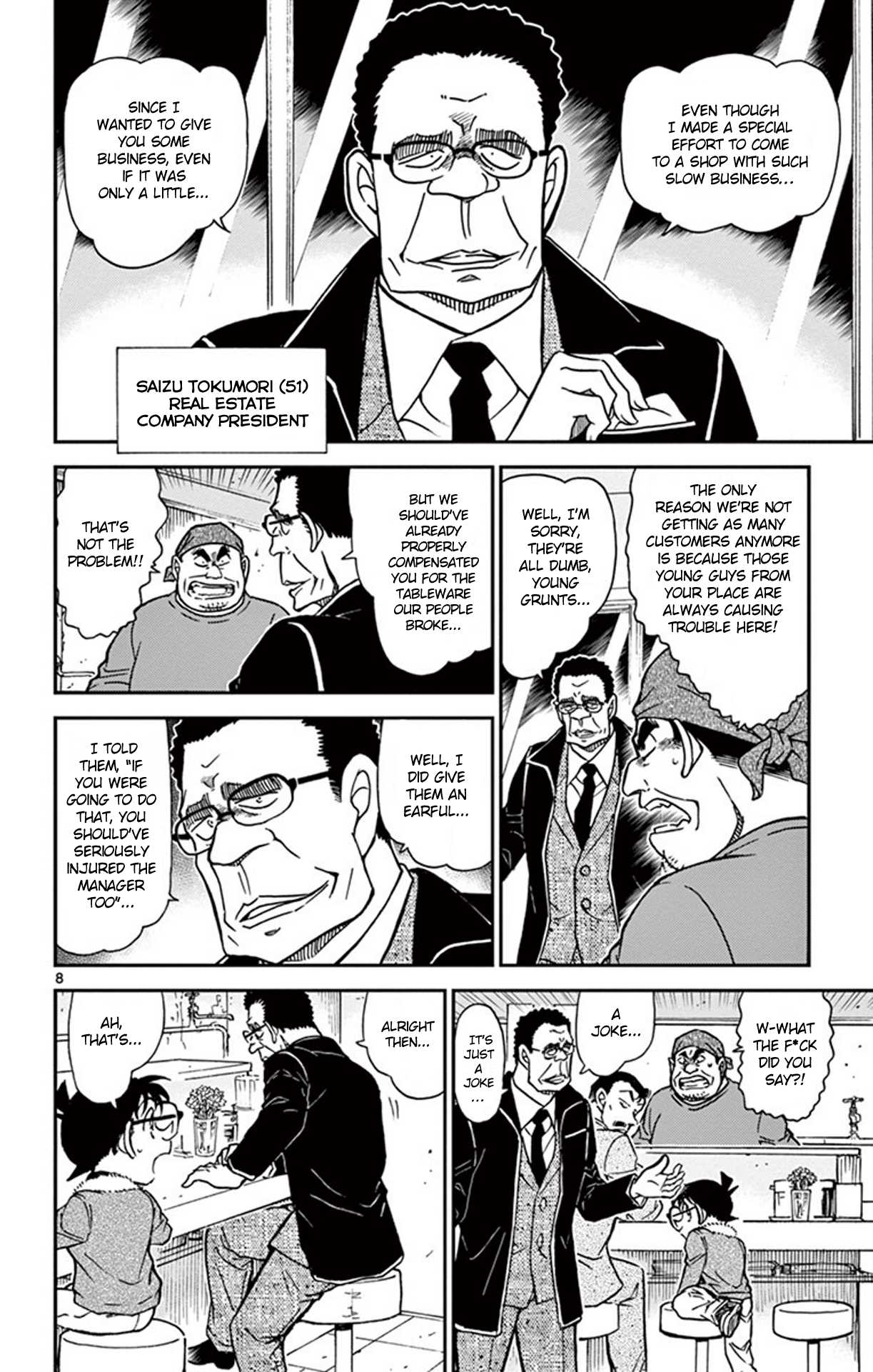 Detective Conan Chapter 765 page 9 - Chapter 765: Ramen So Good...It's to Die for