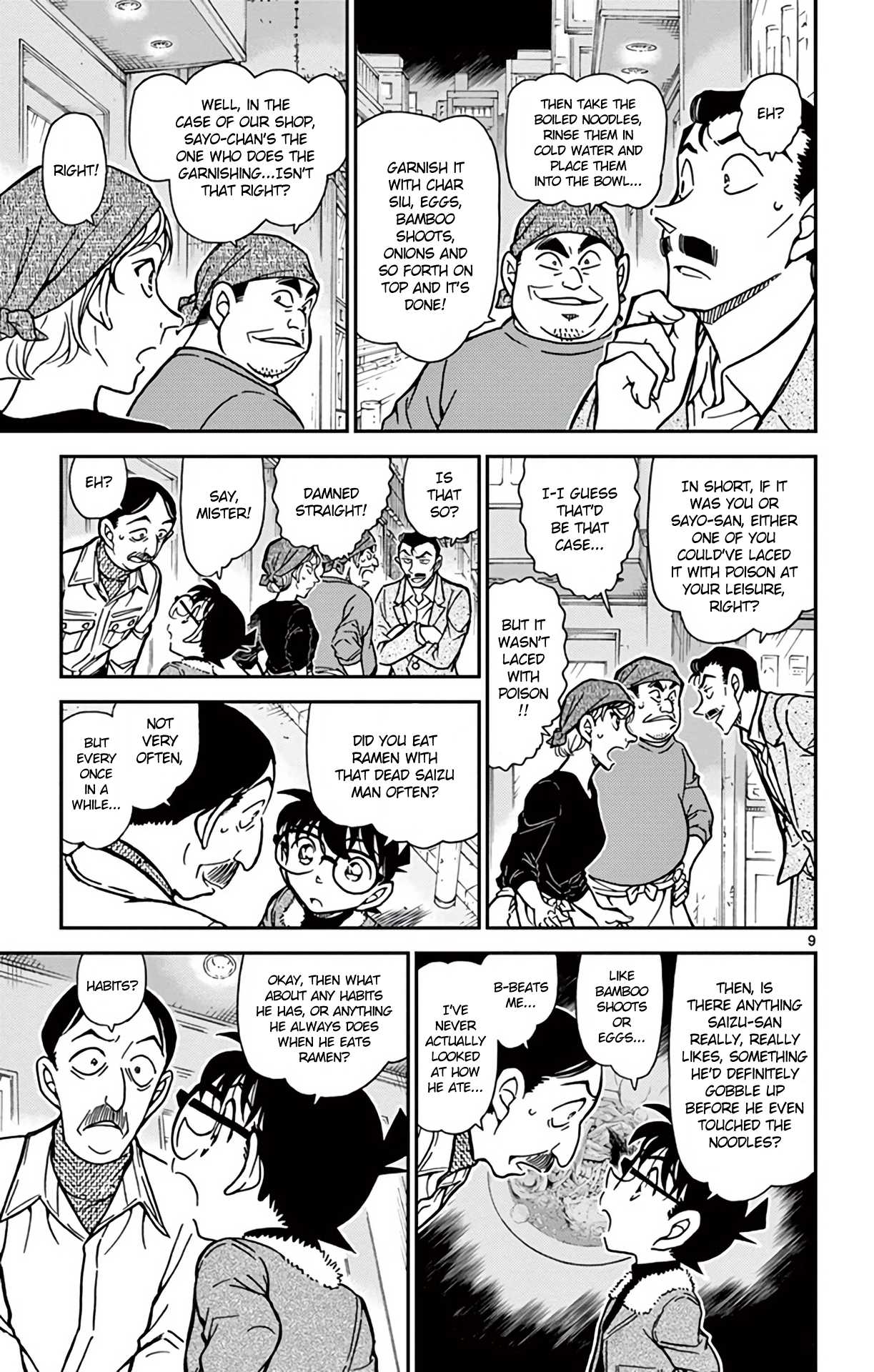 Detective Conan Chapter 766 page 10 - Chapter 766: Ramen & Poison