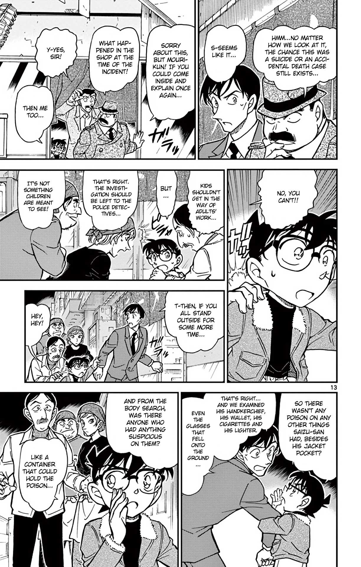 Detective Conan Chapter 766 page 14 - Chapter 766: Ramen & Poison