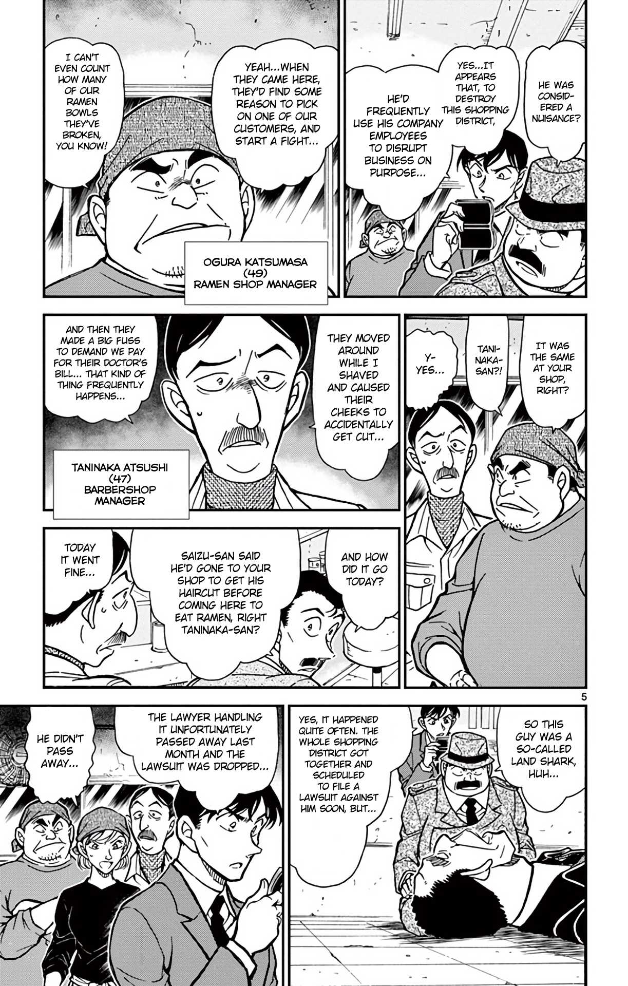 Detective Conan Chapter 766 page 6 - Chapter 766: Ramen & Poison