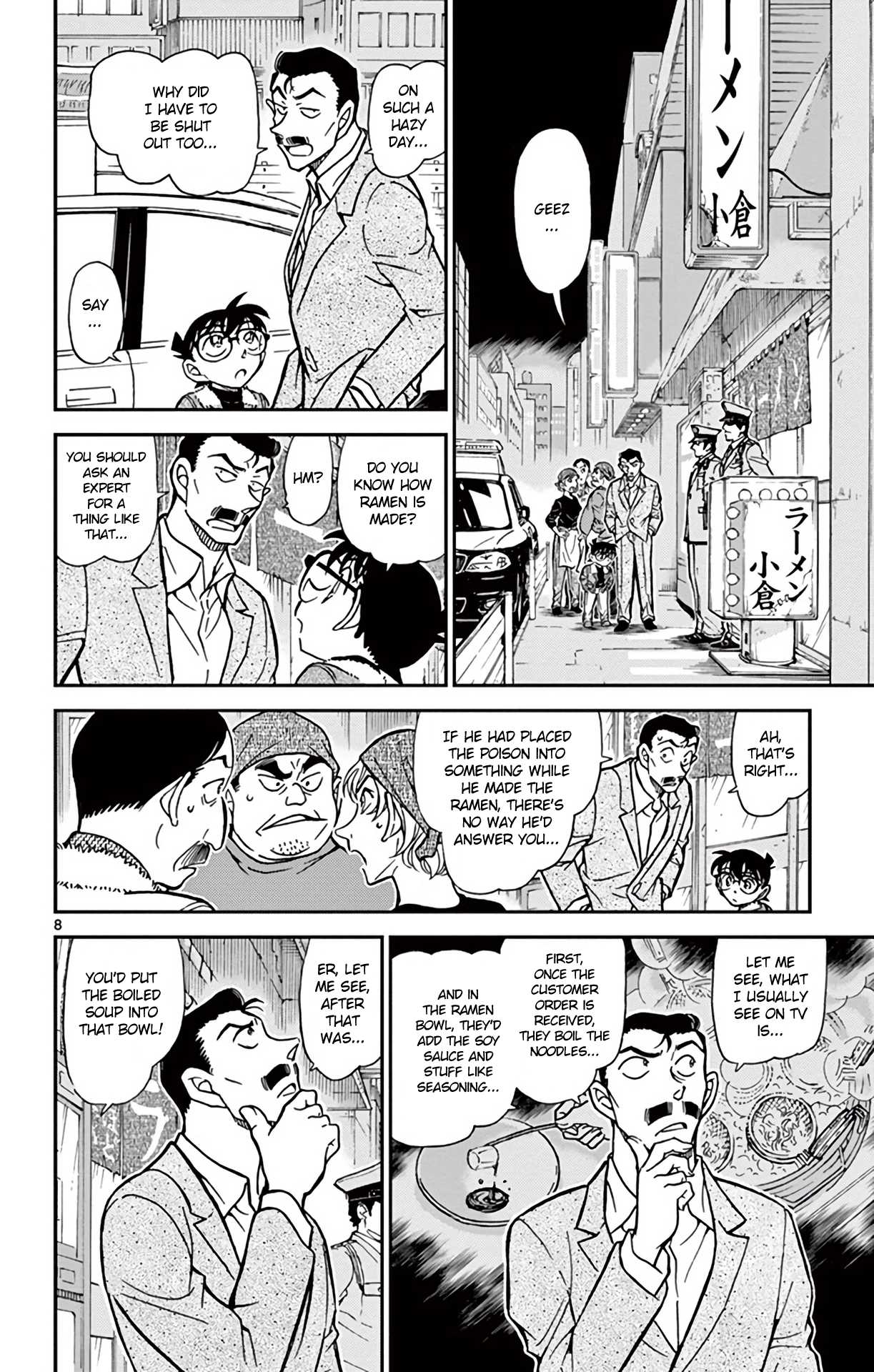 Detective Conan Chapter 766 page 9 - Chapter 766: Ramen & Poison