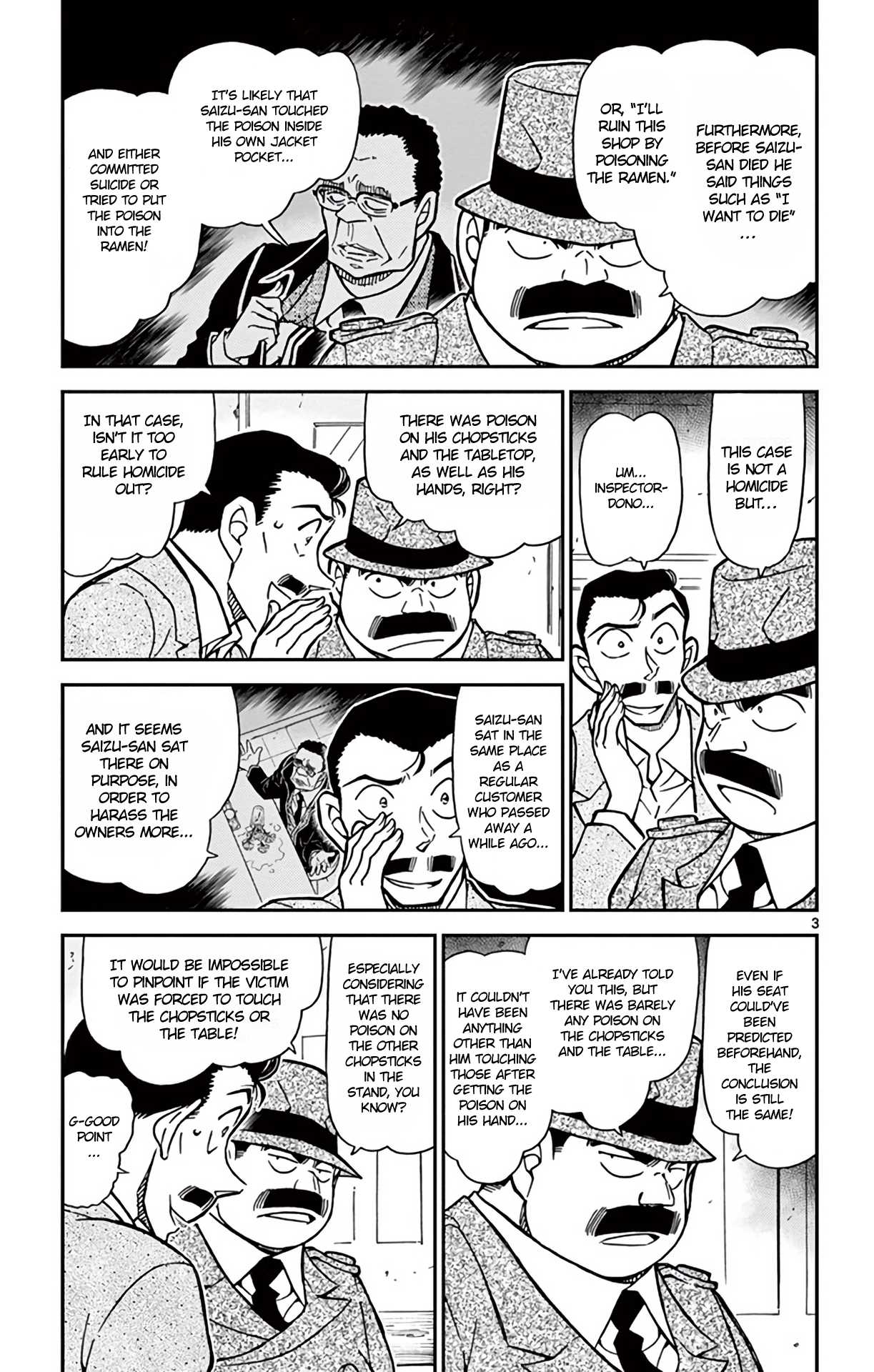 Detective Conan Chapter 767 page 4 - Chapter 767: Truth Beyond the Eyeglasses