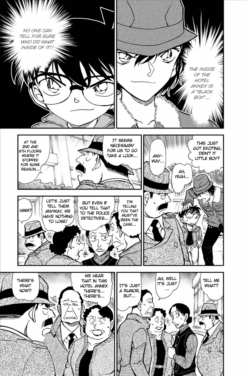 Detective Conan Chapter 769 page 10 - Chapter 769: A Detective Just Like You, Little Boy