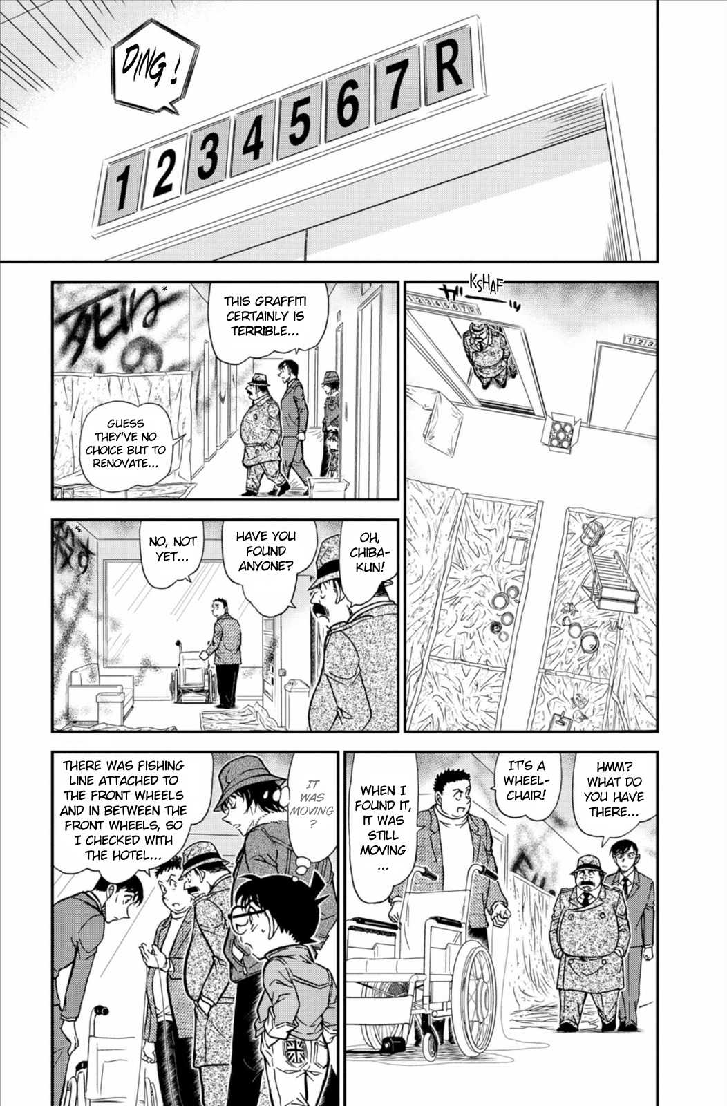 Detective Conan Chapter 769 page 12 - Chapter 769: A Detective Just Like You, Little Boy