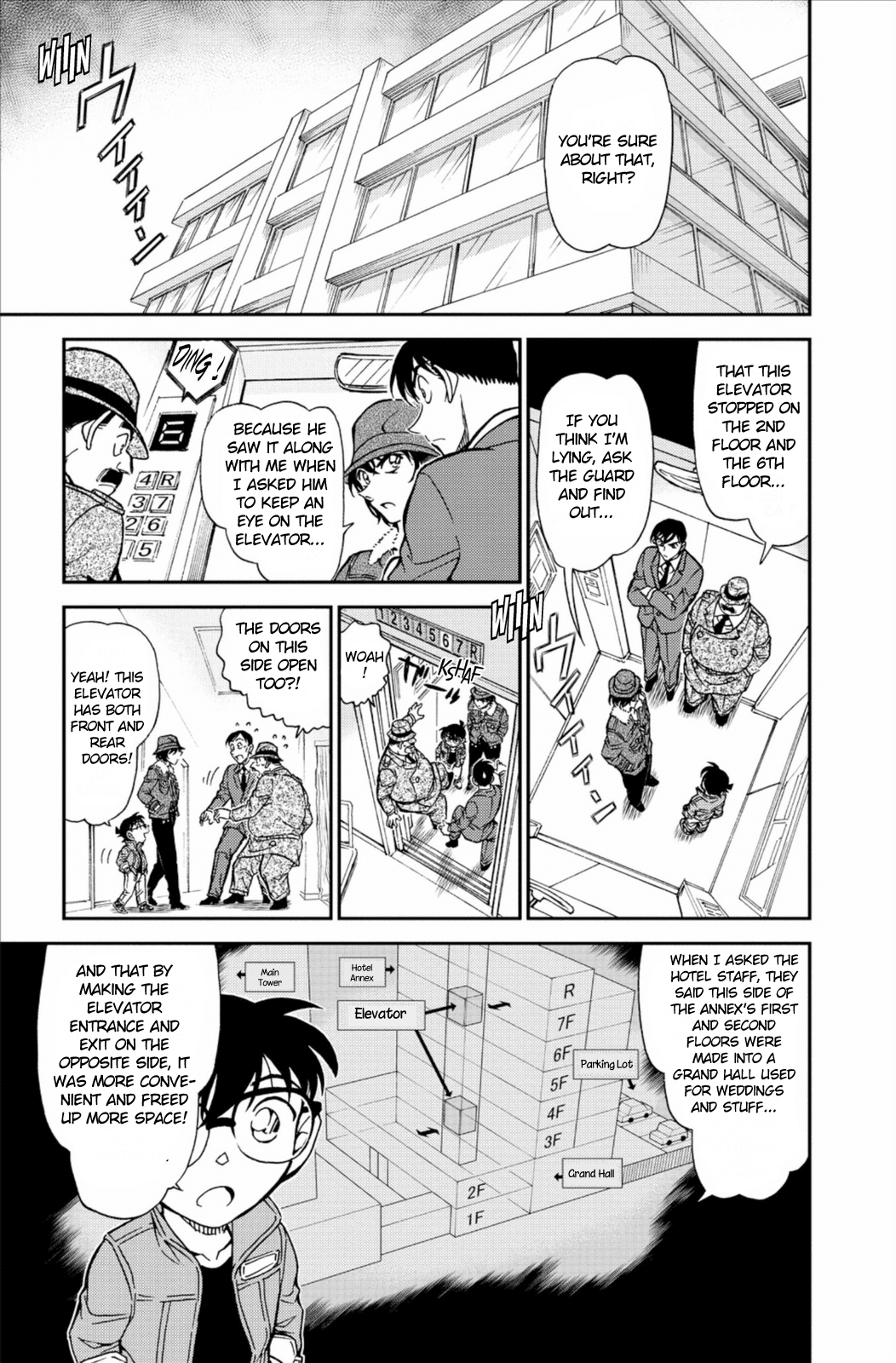 Detective Conan Chapter 769 page 14 - Chapter 769: A Detective Just Like You, Little Boy