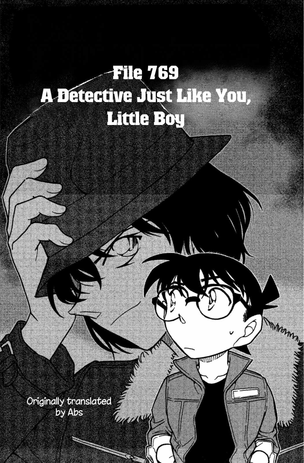 Detective Conan Chapter 769 page 2 - Chapter 769: A Detective Just Like You, Little Boy