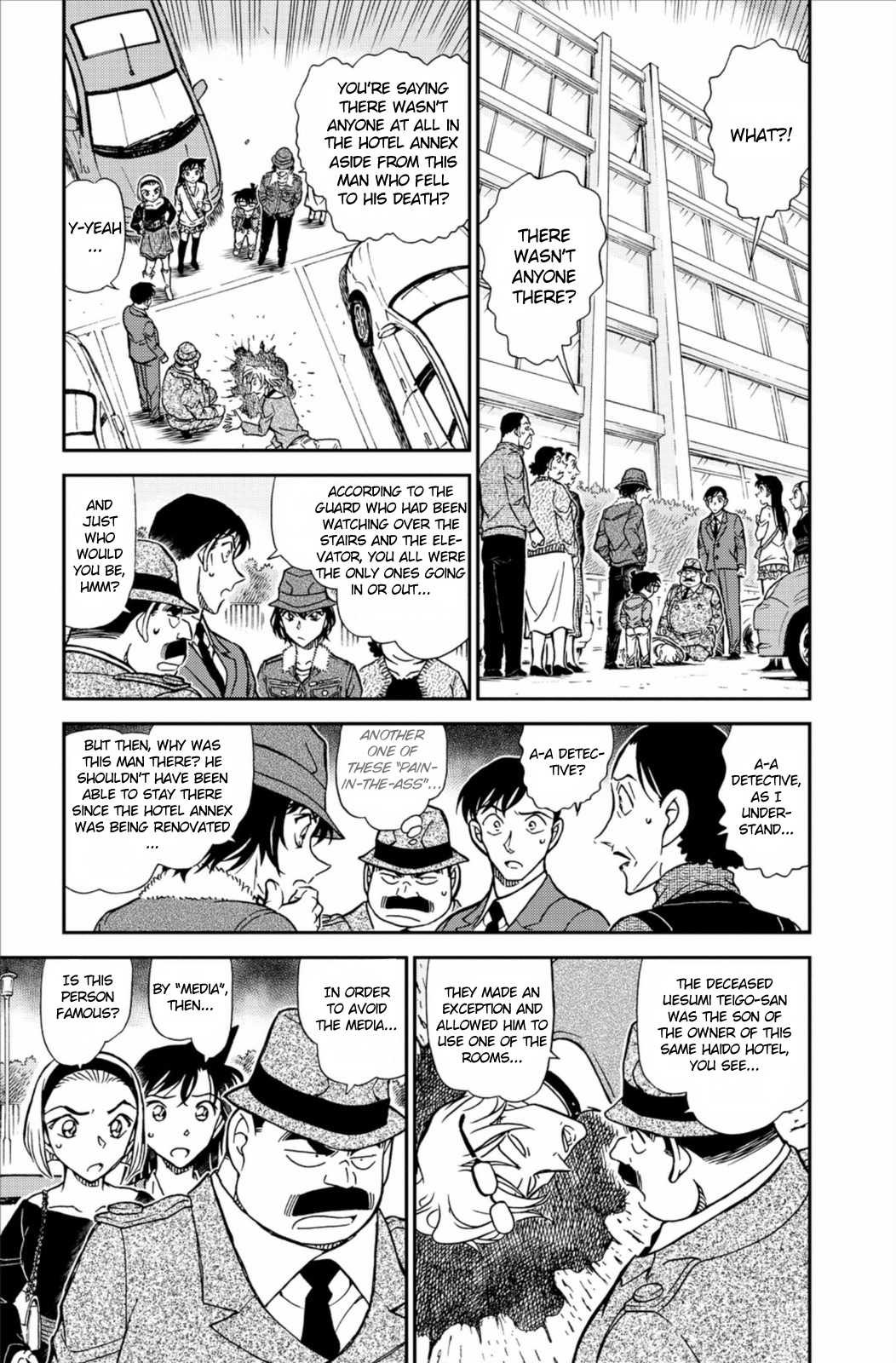 Detective Conan Chapter 769 page 6 - Chapter 769: A Detective Just Like You, Little Boy